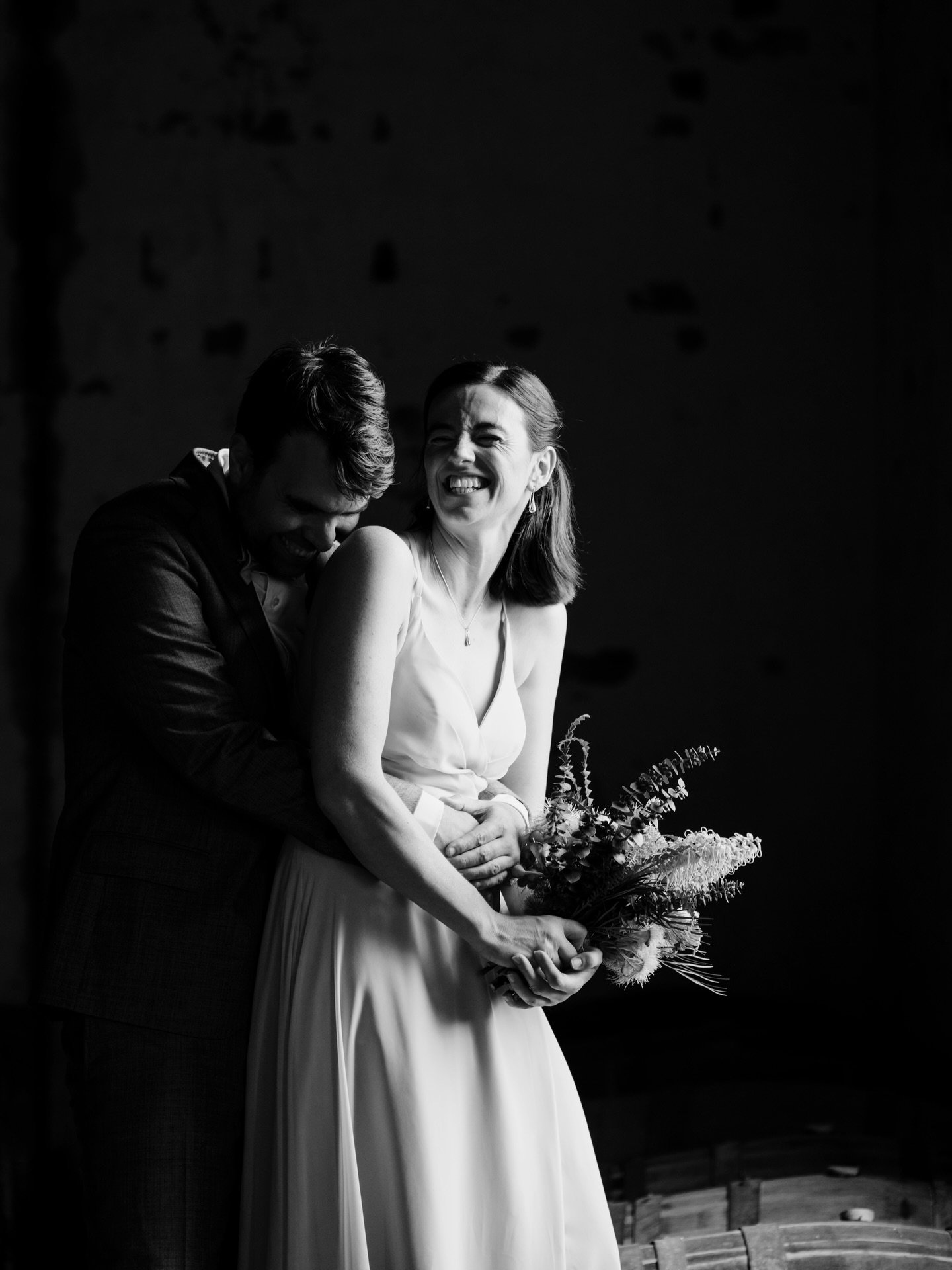 Maz &amp; Jono ✨

Venue; @corowawhiskyandchocolate 
Dress; @azaziebridal 
Suit; @travellersapparelmelbourne 
Makeup; @littleoasisbeauty 
Flowers; @the.beautifulbunch 
Dj; @partyozentertainment 
-
-
-
#corowawedding #corowa #corowachocolateandwhiskyfa