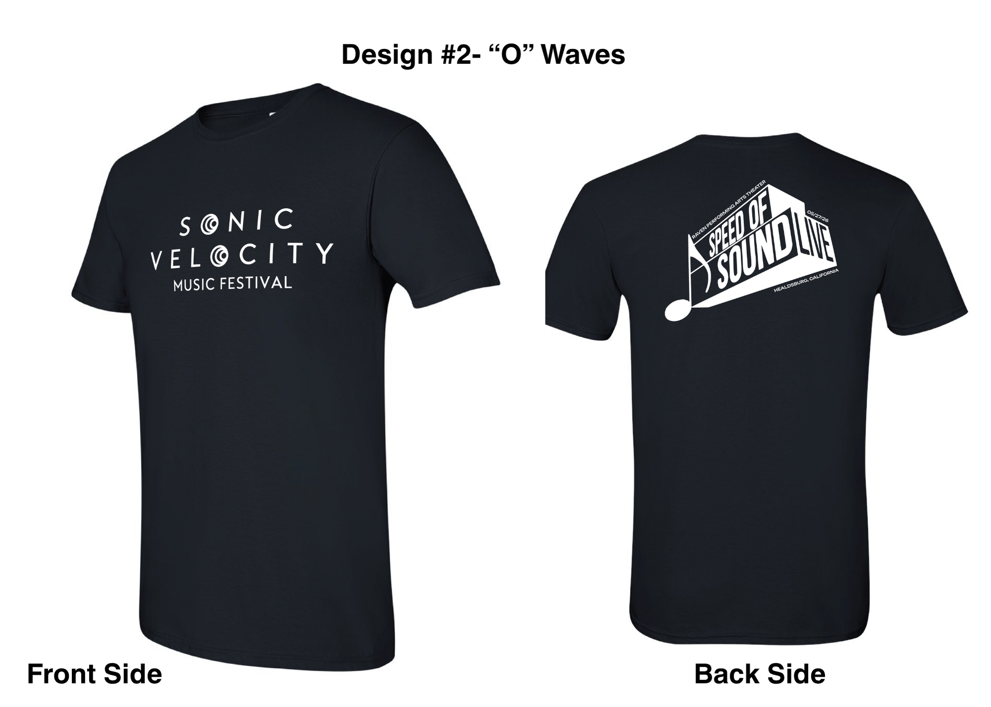 Sonic Velocity T-Shirt - "O" Waves