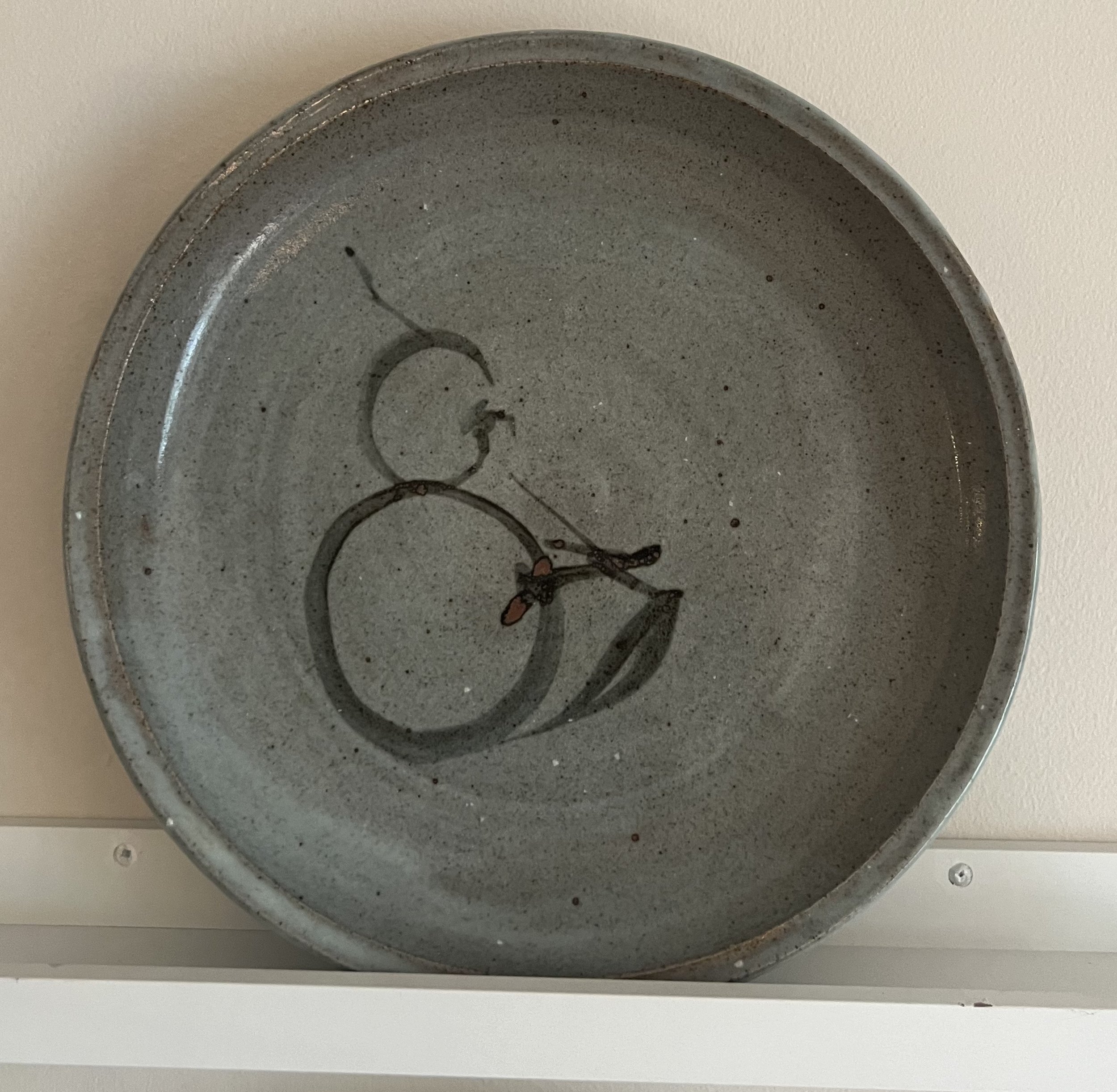 Kumquat Plate Ceramic 12" Diameter $30