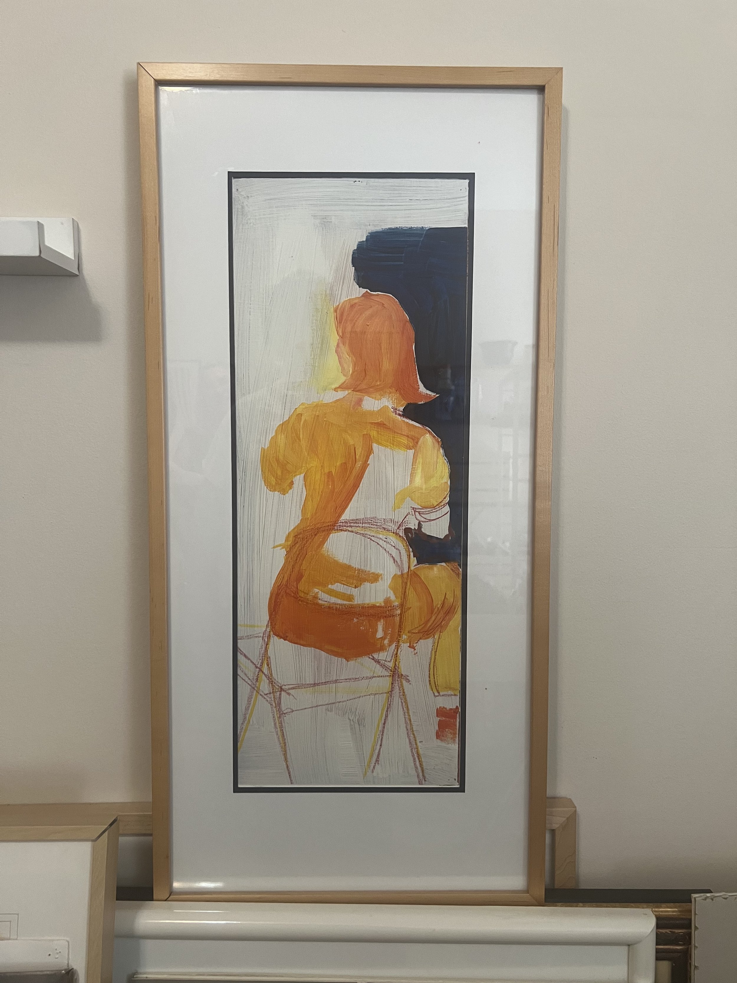 SOLD
Patricia Acrylic 12 x 28. Kate Douglas $300