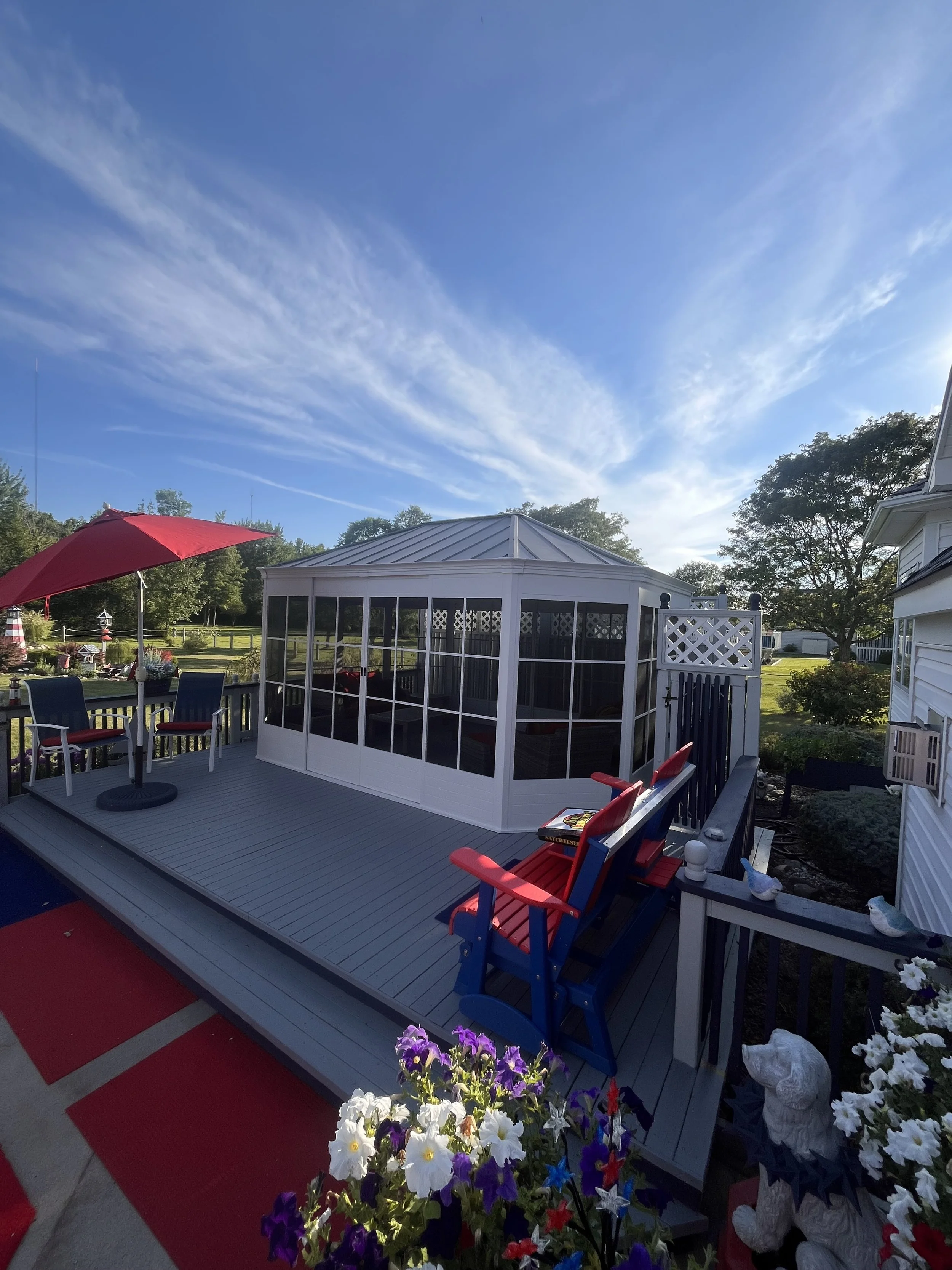 Four Season Gazebo Install