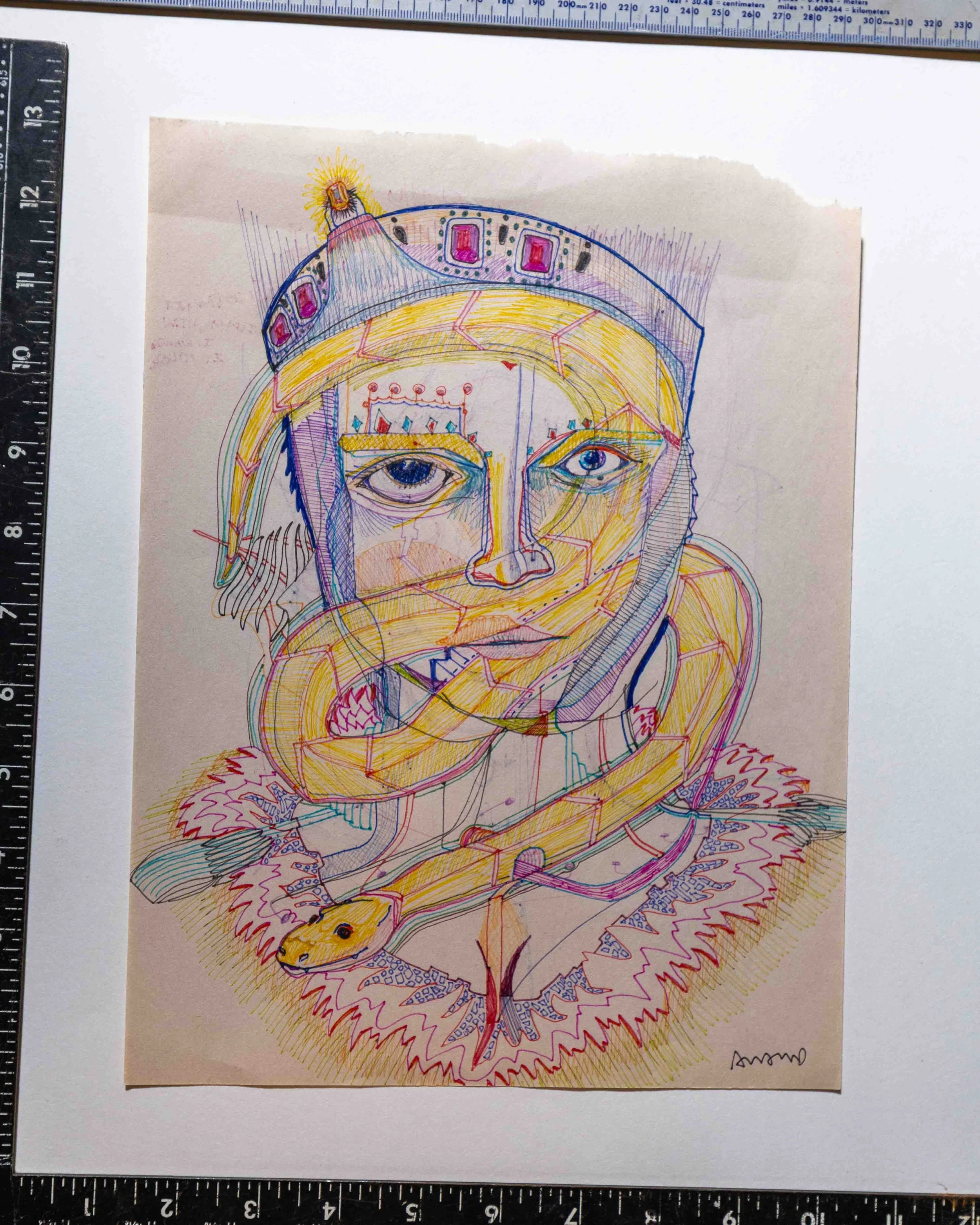 Woman, Snake