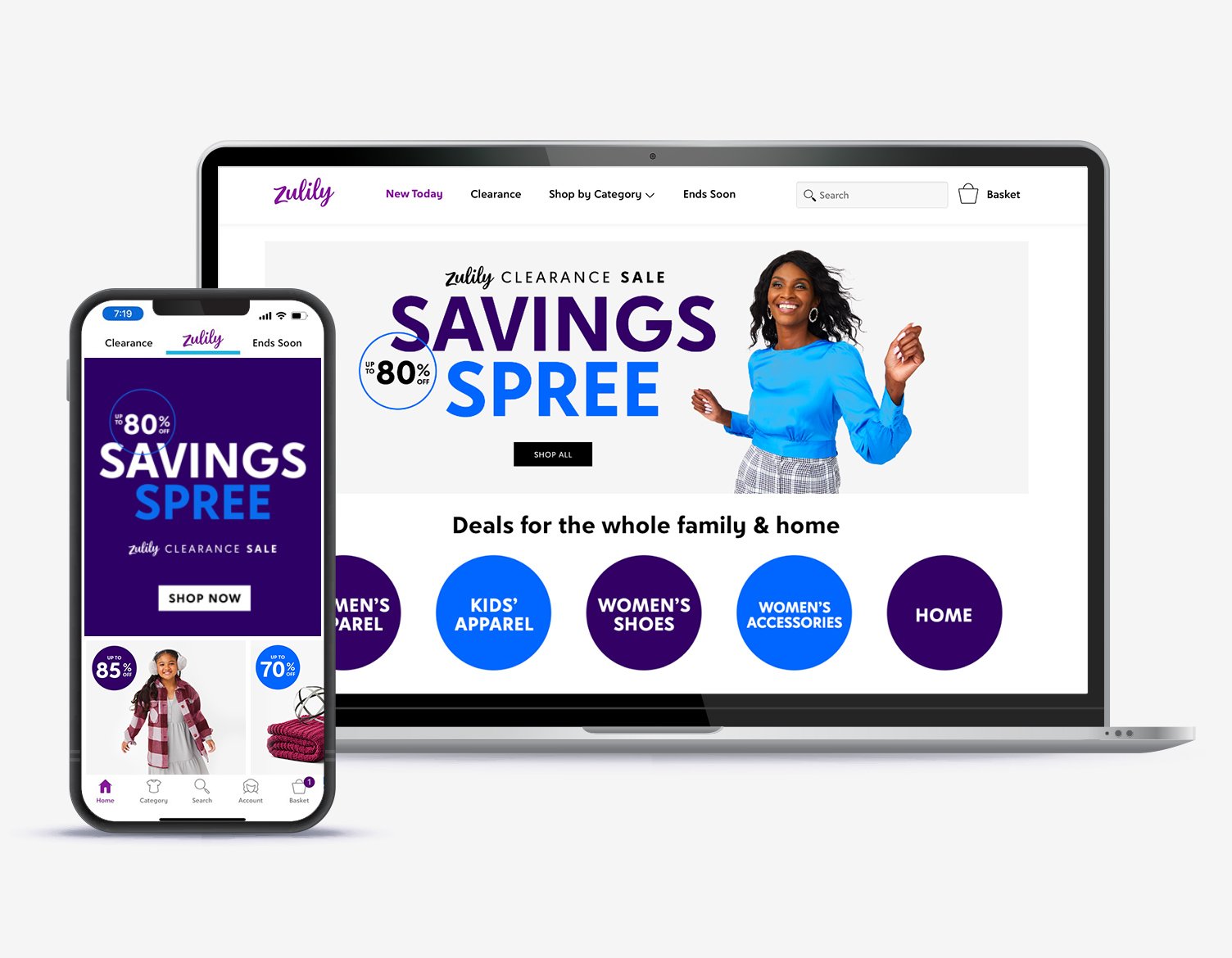 Savings Spree Program: Zulily