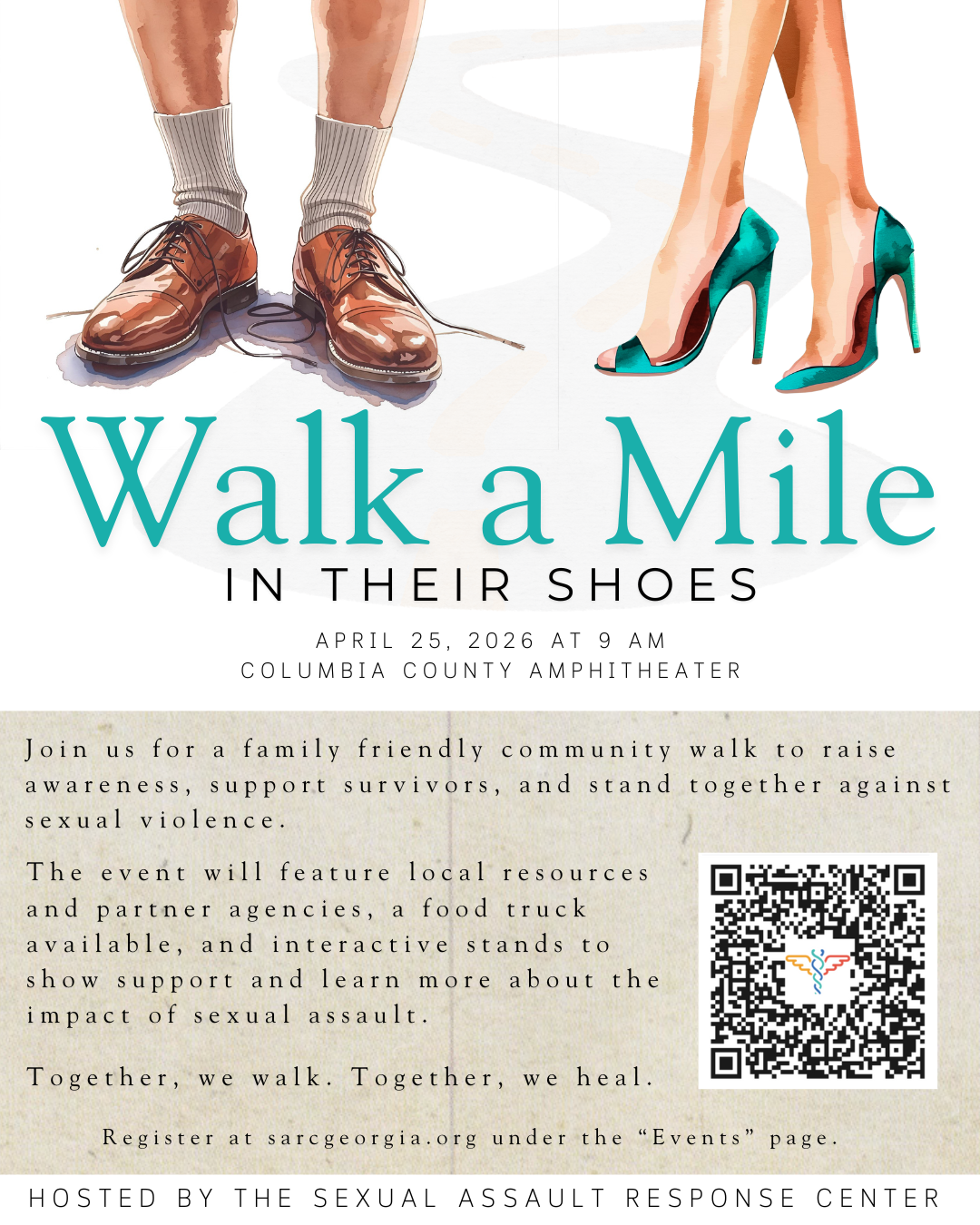 “Walk a Mile in Their Shoes” — Sexual Assault Awareness &amp; Prevention Month Event