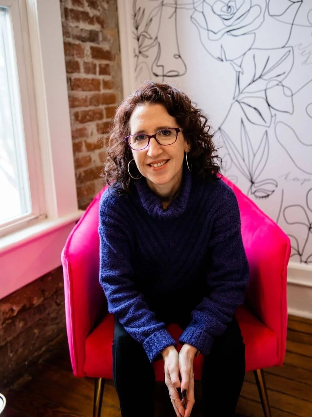 Marci Payne, a licensed counselor in Lee's Summit, MO, providing IFS therapy to help people-pleasers reclaim their voice.