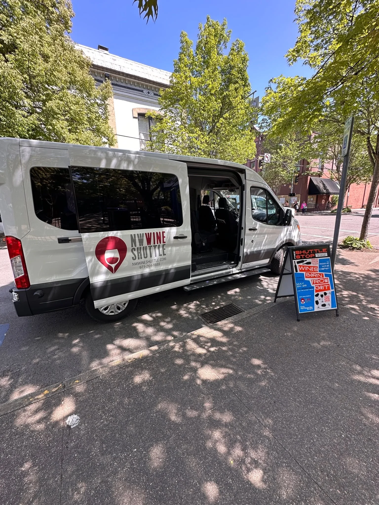 We've got a shuttle (and your DD covered)! Ride in style with us from 3rd St to the event-- and back. The shuttle runs 11am to 4pm-- the same hours as the event.

Are you joining us? It's TOMORROW? If you don't have your tickets yet, I don't know wha