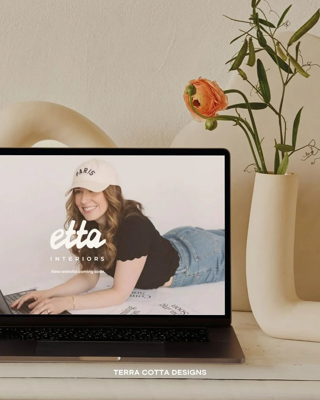 I spy a landing page for an interior design business 👀✨

Why a landing page? It&rsquo;s the perfect middle-ground for your business while we build your website from the ground up. We love this clean and simple landing page for @ettainteriors_ and ca