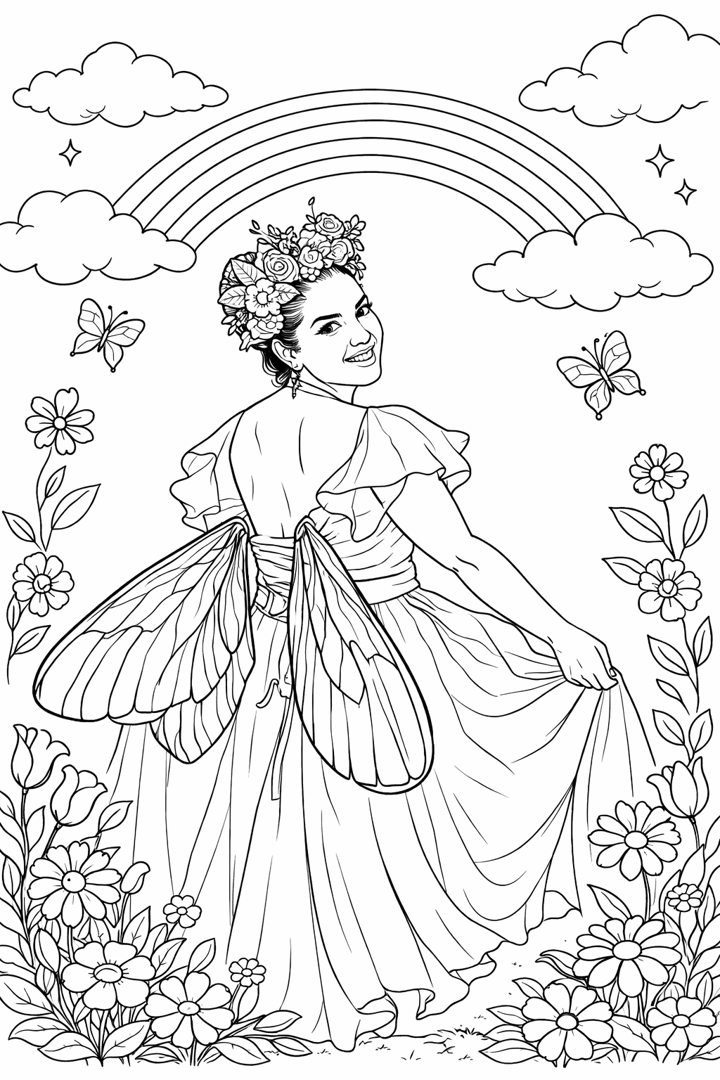 Colouring page to print