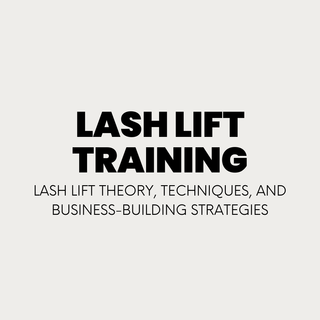 LASH LIFT TRAINING