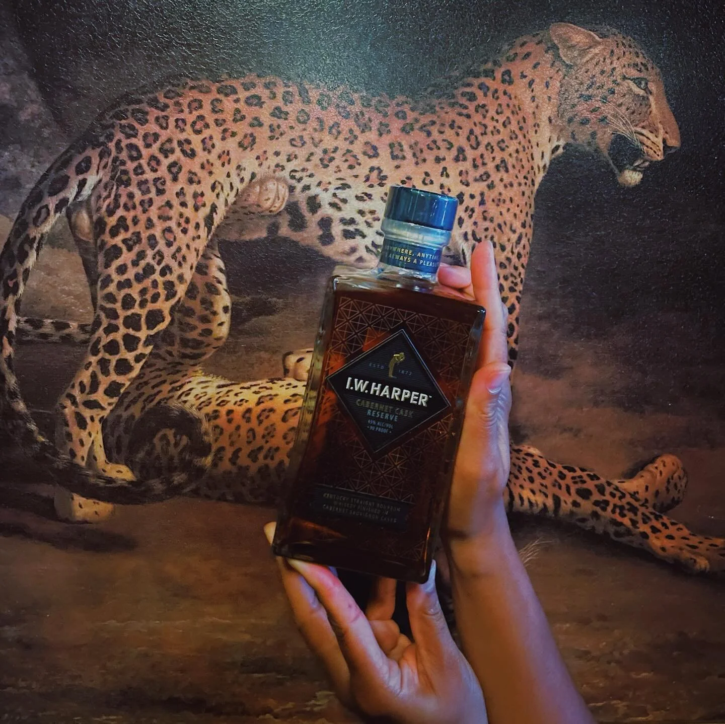 IW Harper Cabernet Cask
For all the history nerds who might be following along, this is a fun one! IW Harper was a brand started by Isaac Wolfe (IW) Bernheim and his company Bernheim Brothers and Co., which started bottling and selling sourced bourb