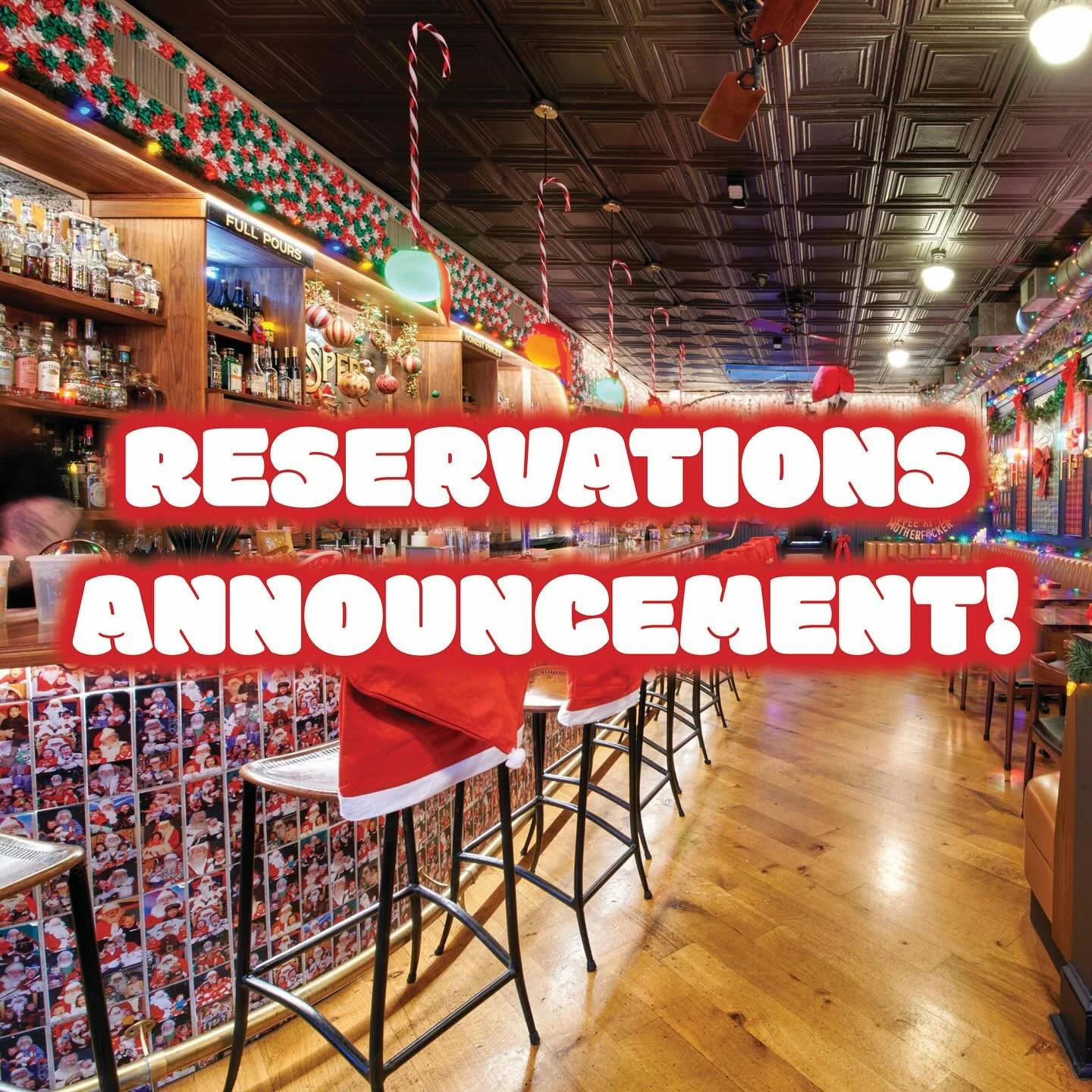 🎅 ⛄ 🎄
It&rsquo;s (almost) the most wonderful time of the year! Miracle on Cary (@miraclerva) will be returning to the Jasper on Wednesday November 19th and we can&rsquo;t wait to spend the holiday season with you! ❄️

Most of you know that our bar 