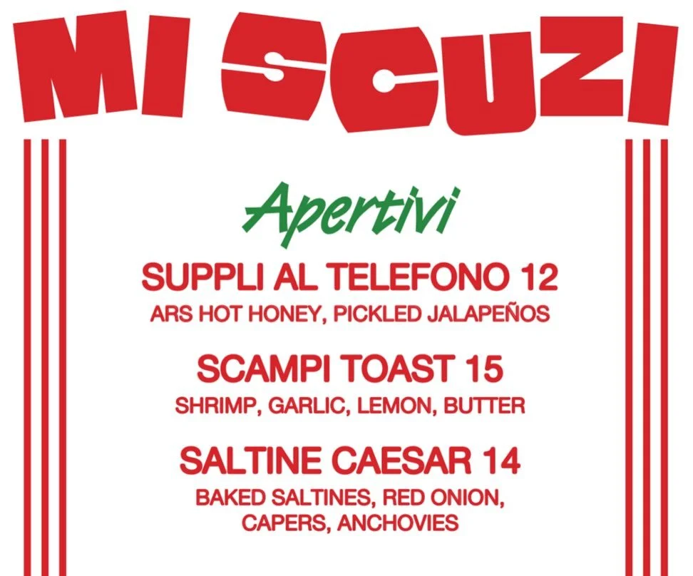 Today is the day! We&rsquo;ve got @miscuzi_rva 🤌🏻🤌🏻🤌🏻 in the house cooking up all the goodness for dinner. No happy hour tonight, but we do have some extra special Italian inspired cocktails, wine and beer to compliment their delicious dishes! 