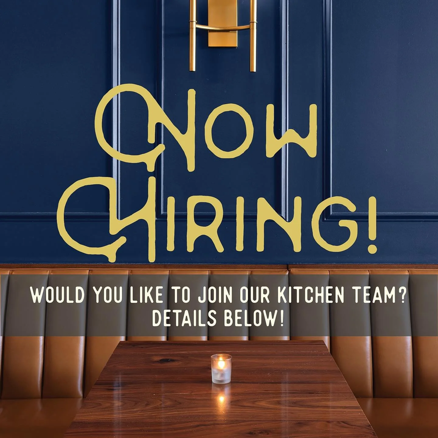 If you&rsquo;ve been in recently, you may have noticed we&rsquo;ve added a lot to our food menu, and now we need to grow our kitchen staff as well!

👨&zwj;🍳🧑&zwj;🍳👩&zwj;🍳We are looking for a hot side line cook 2-3 days a week, with evening and 
