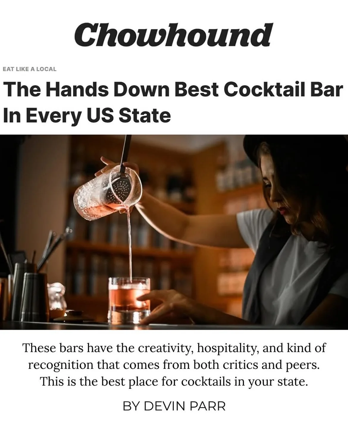 Thanks for the shout out @chowhound @thesocalwinegal!