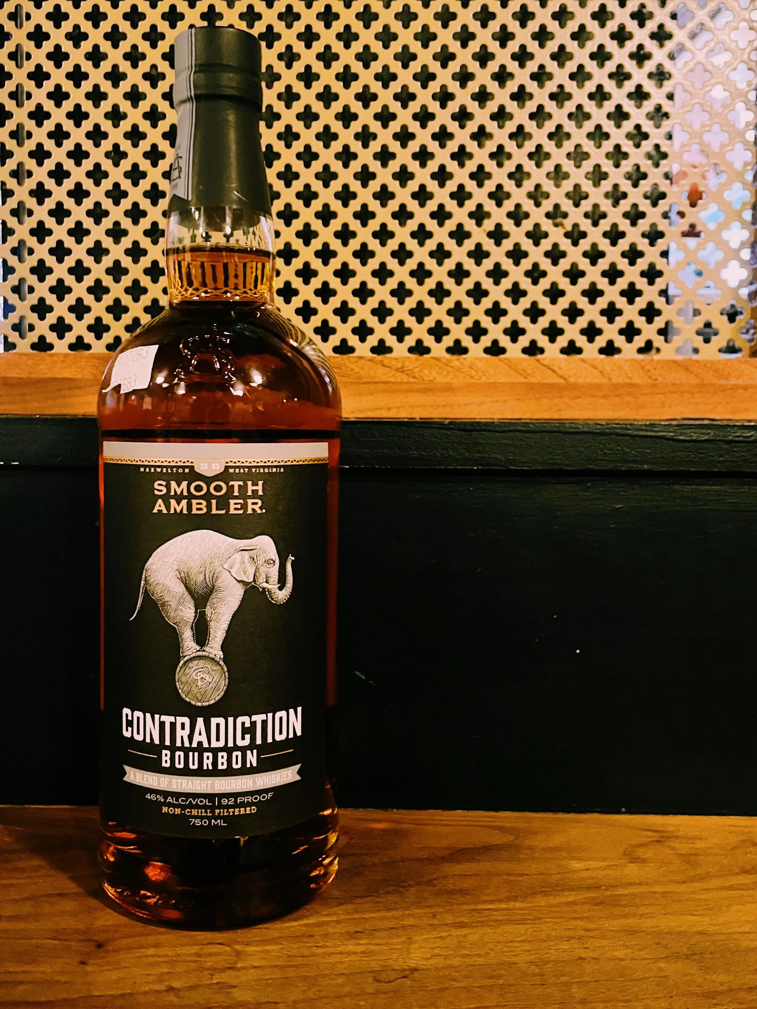 MALT MONDAY 🥃 
Smooth Ambler Contradiction Bourbon 🐘 

Smooth Ambler is a somewhat younger distillery from Greenbrier county, West Virginia that was established in 2009. Like a lot of distilleries that popped up during the whiskey boom, they starte