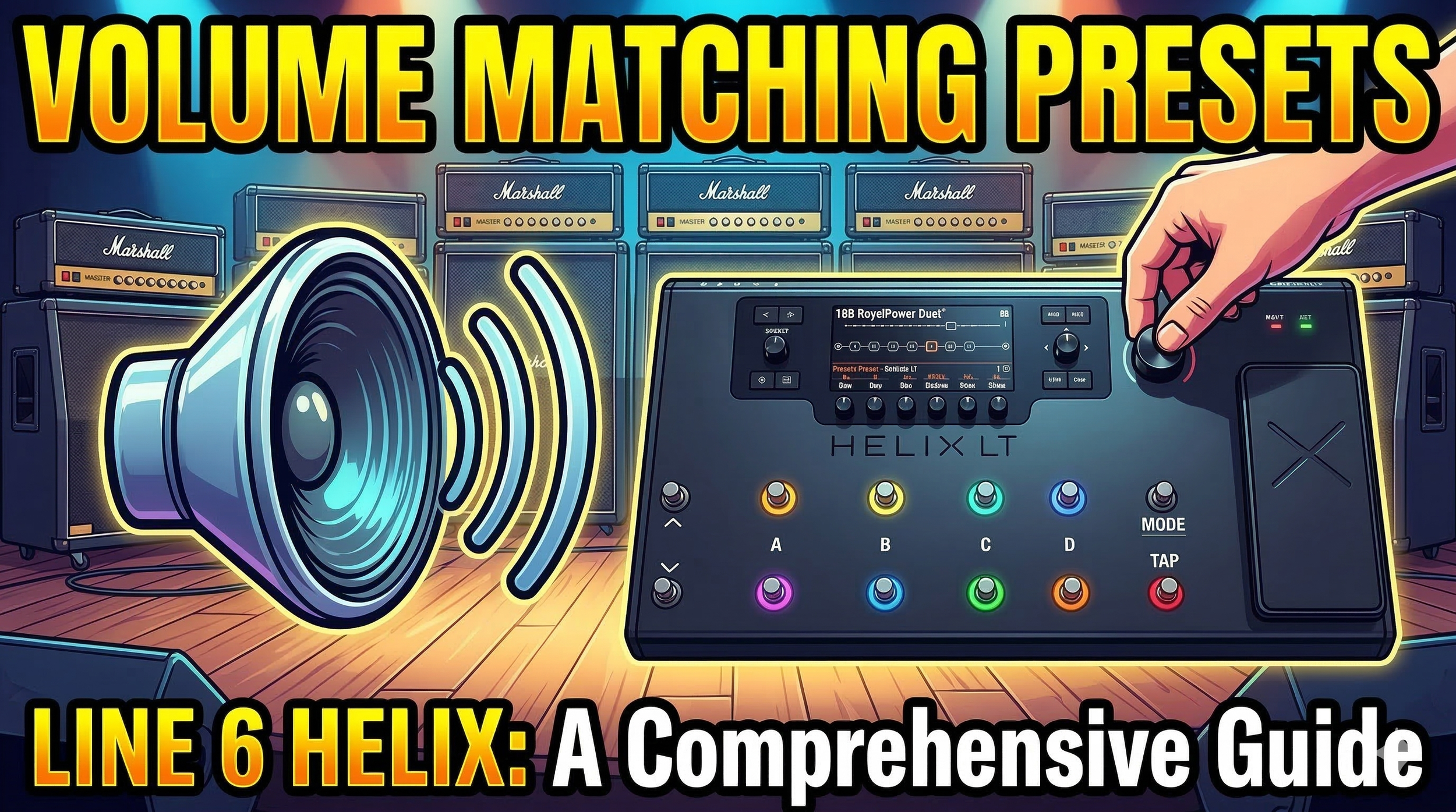 How to Volume Match Presets on the Line 6 Helix: The Complete Guide [2026]