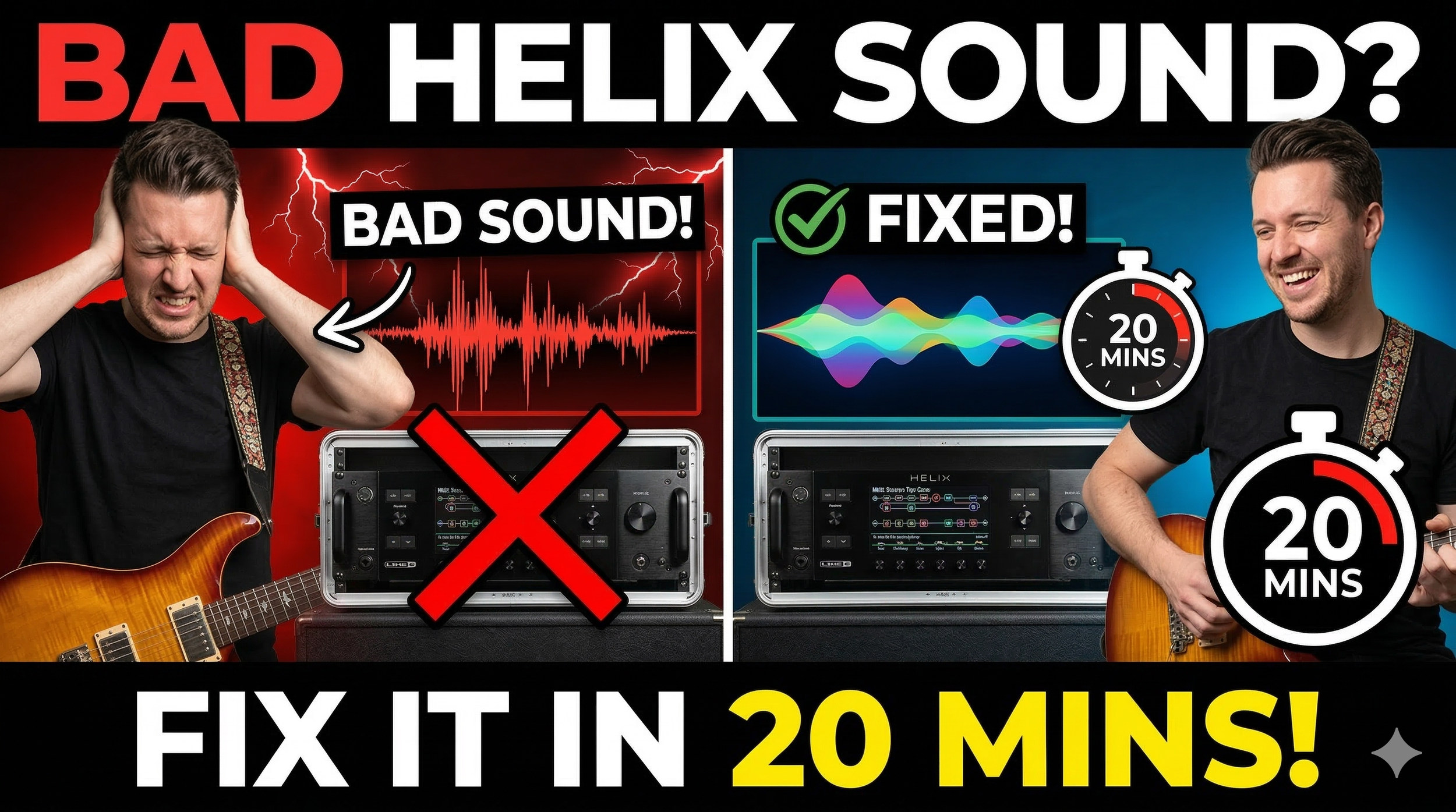 Why Your Line 6 Helix Sounds Bad (And How to Fix It in 20 Minutes)