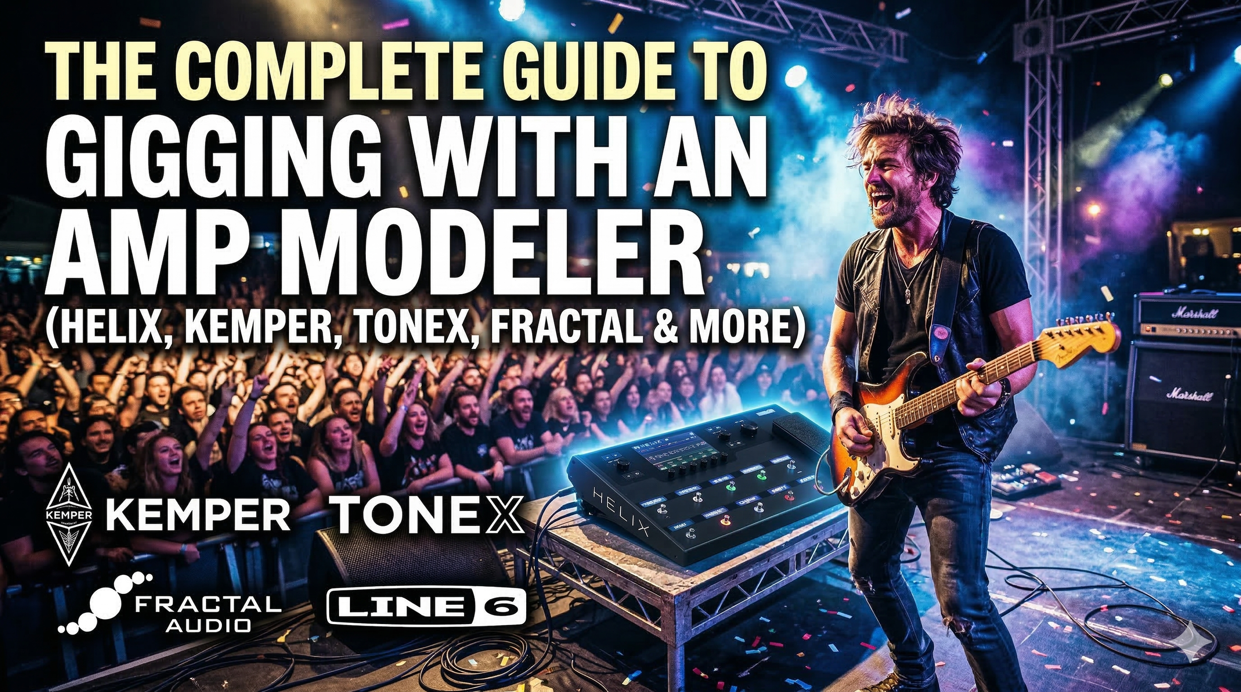 The Complete Guide to Gigging With an Amp Modeler (Helix, Kemper, ToneX, Fractal &amp; More)