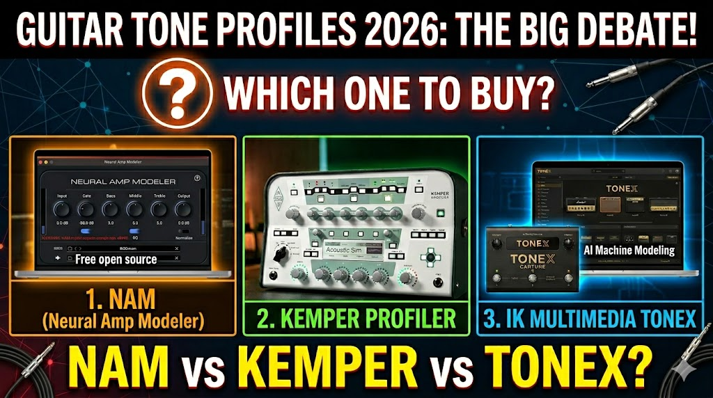 NAM vs Kemper vs ToneX: Which Platform Should You Buy Profiles For in 2026?