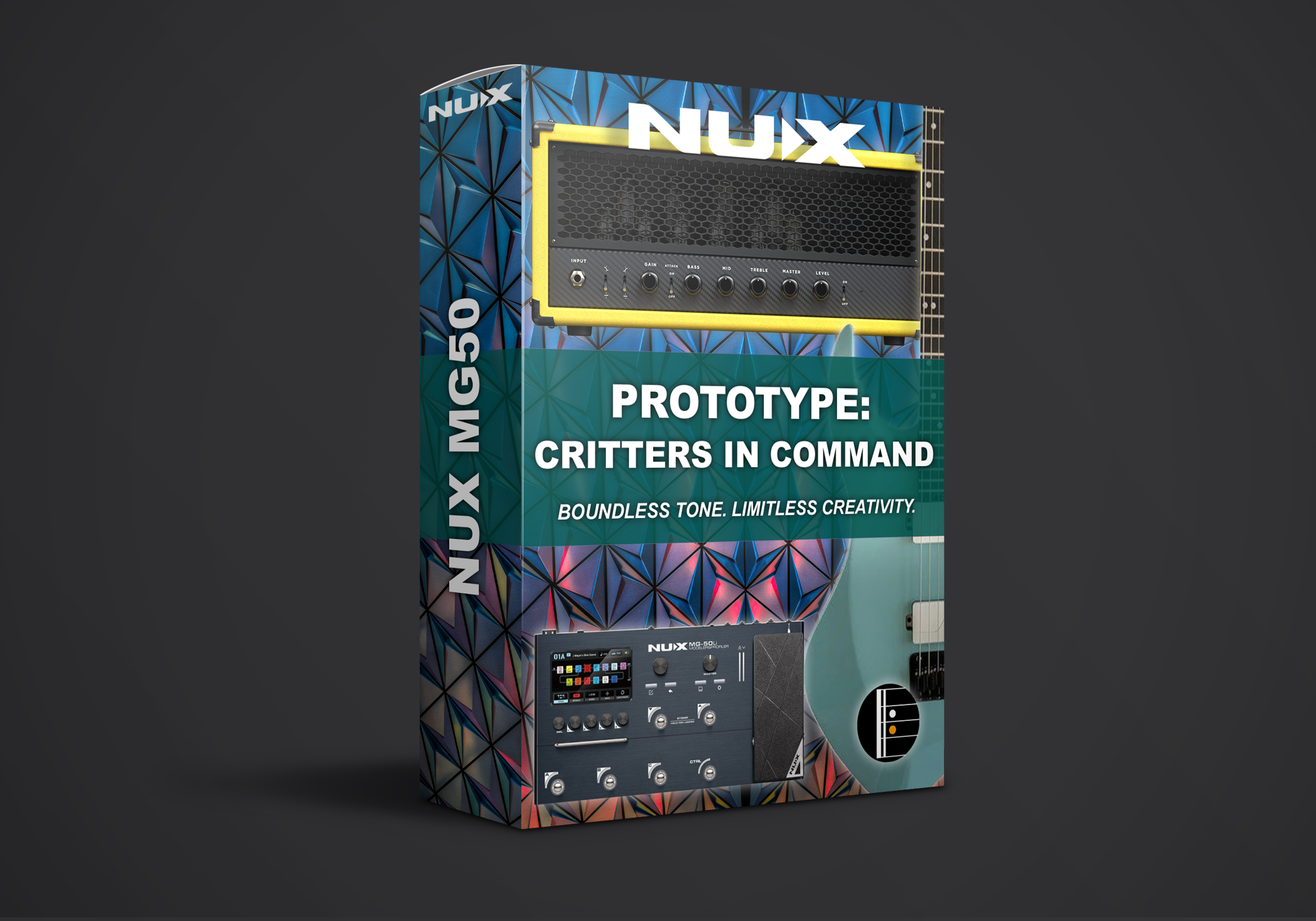 Prototype Critters In Command (NUX MG50)