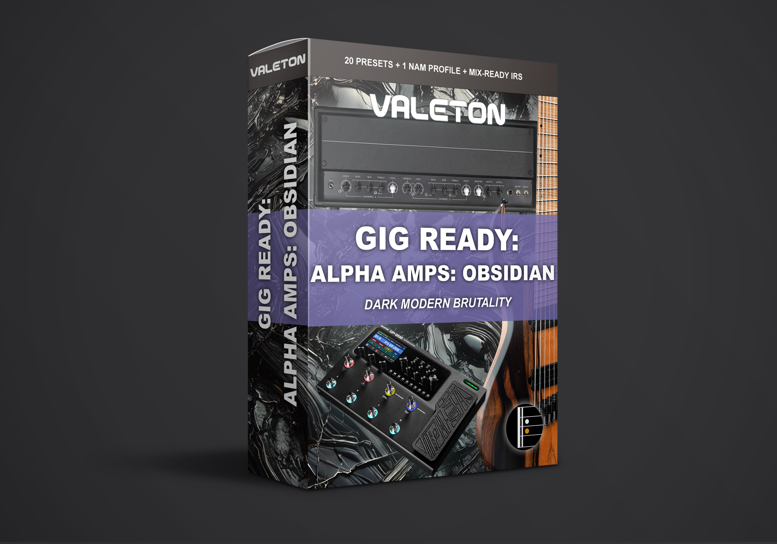 Gig Ready: Alpha Amps Obsidian (Valeton GP200)