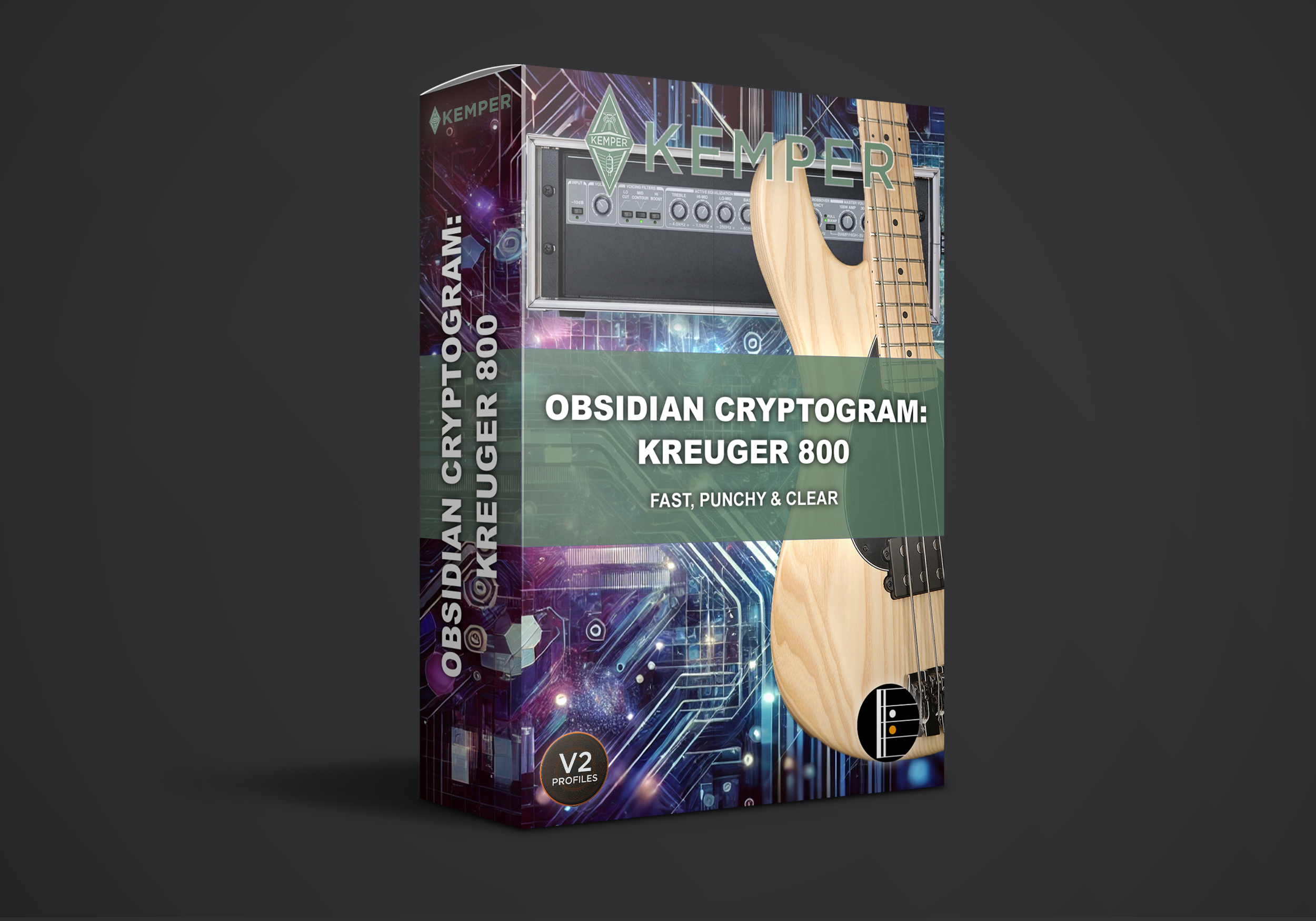 Obsidian Cryptogram Krueger800 (Kemper V2)