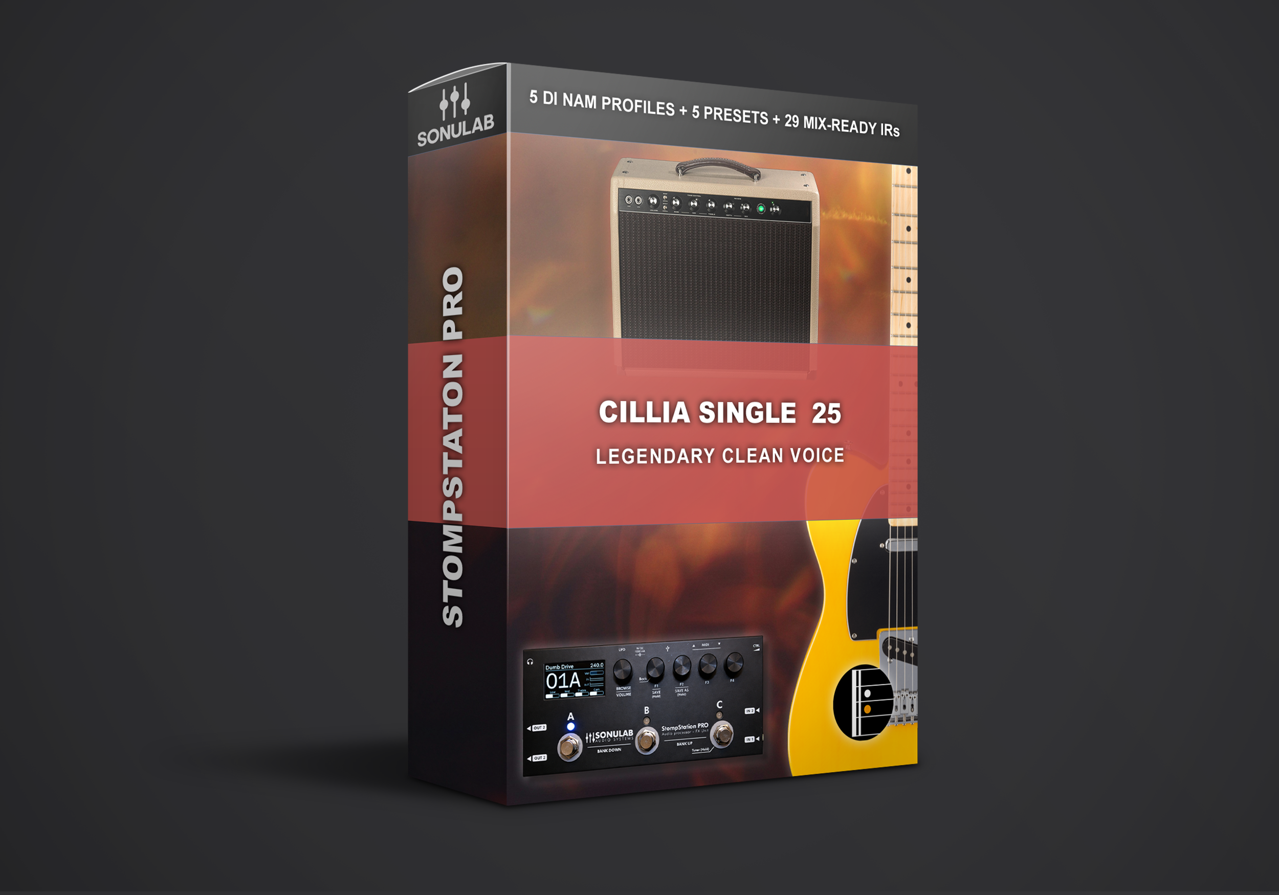 Cillia Single 25 (Stompstation Pro)