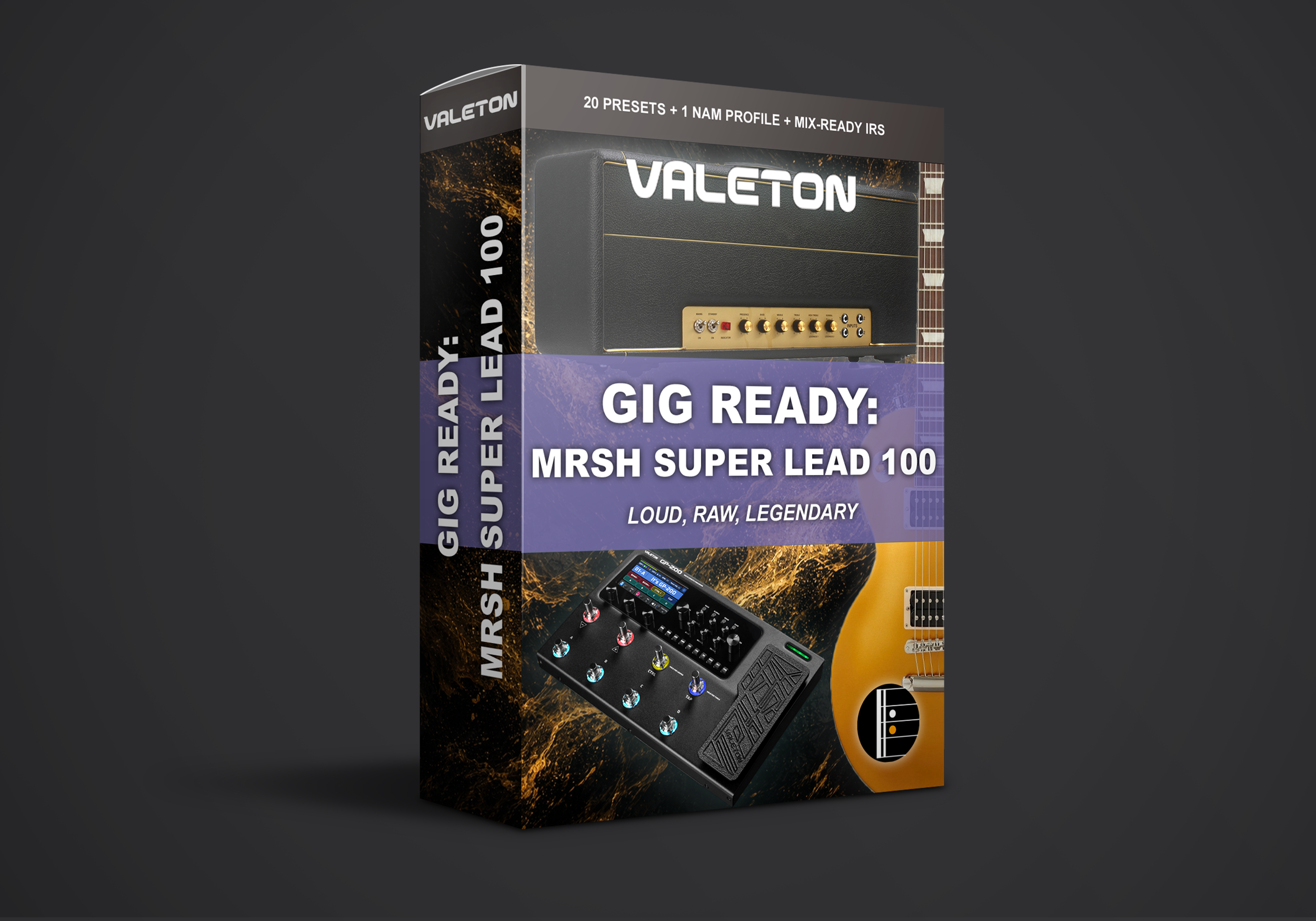 Gig Ready: MRSH Super Lead 100 (Valeton GP200)