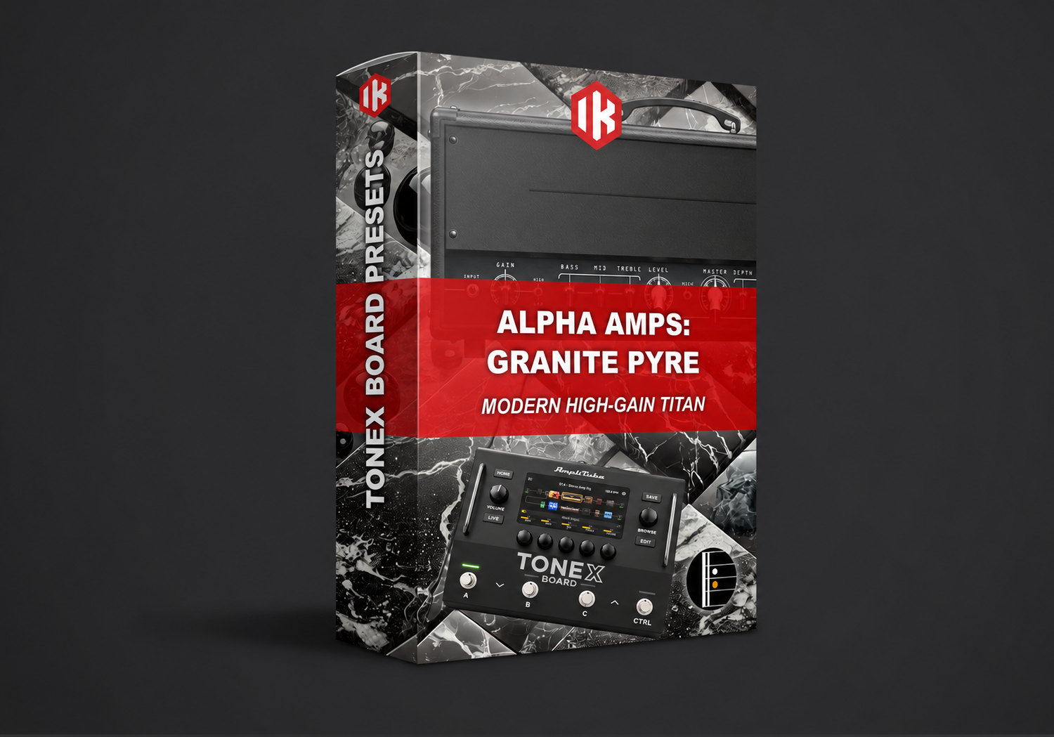 Alpha Amps: Granite Pyre (ToneX Board)