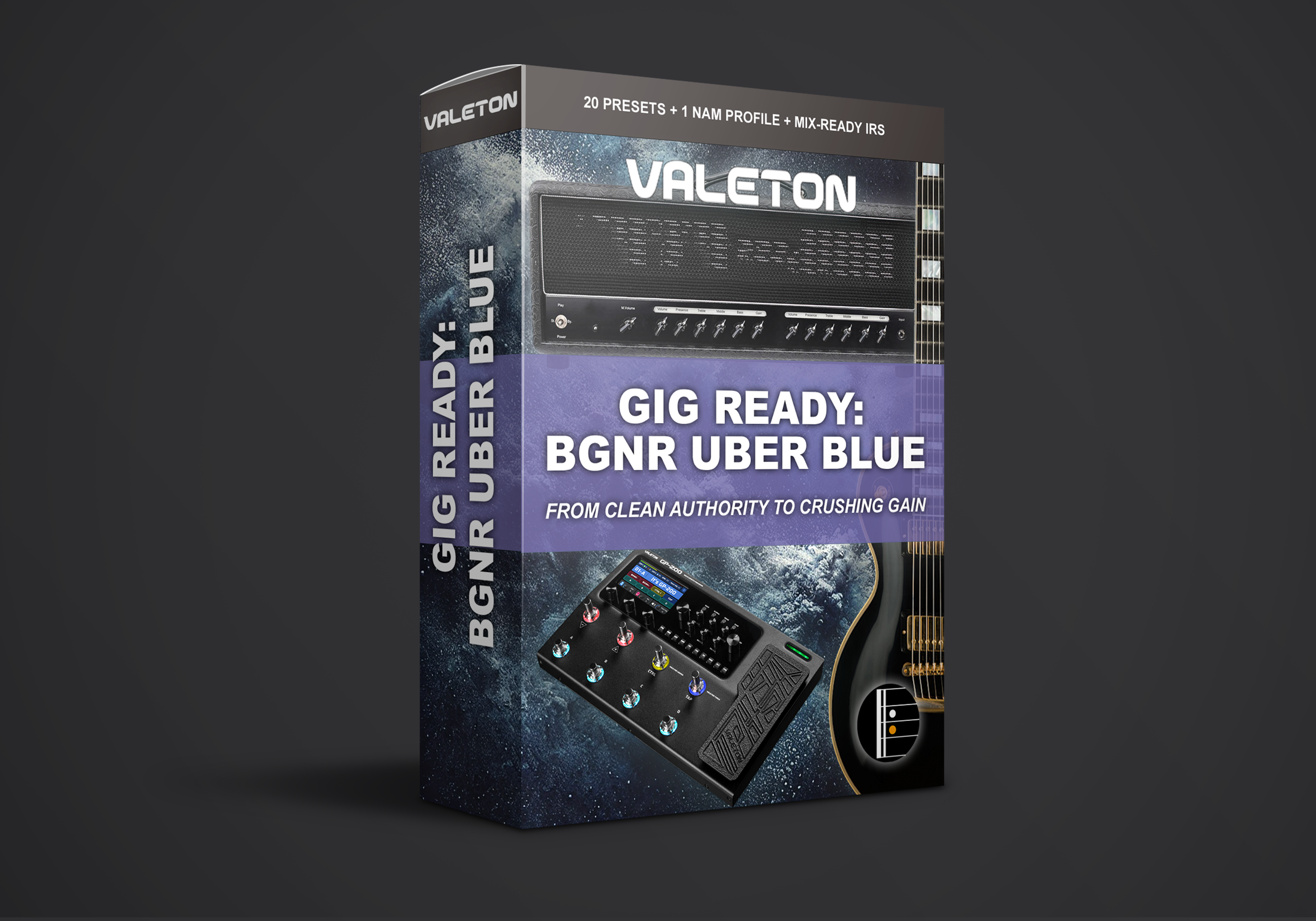Gig Ready: BGNR Uber Blue (Valeton GP200)