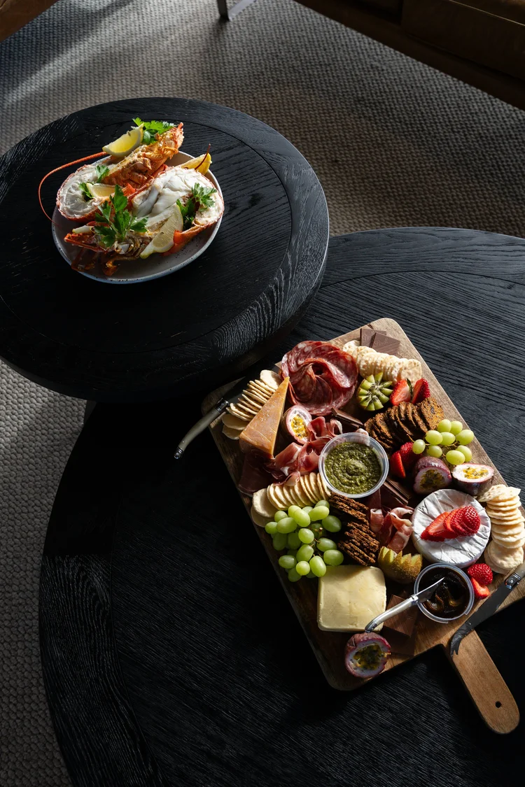 Luxury dining experience at the lodge