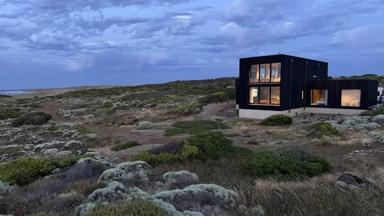 King Island luxury lodge exterior