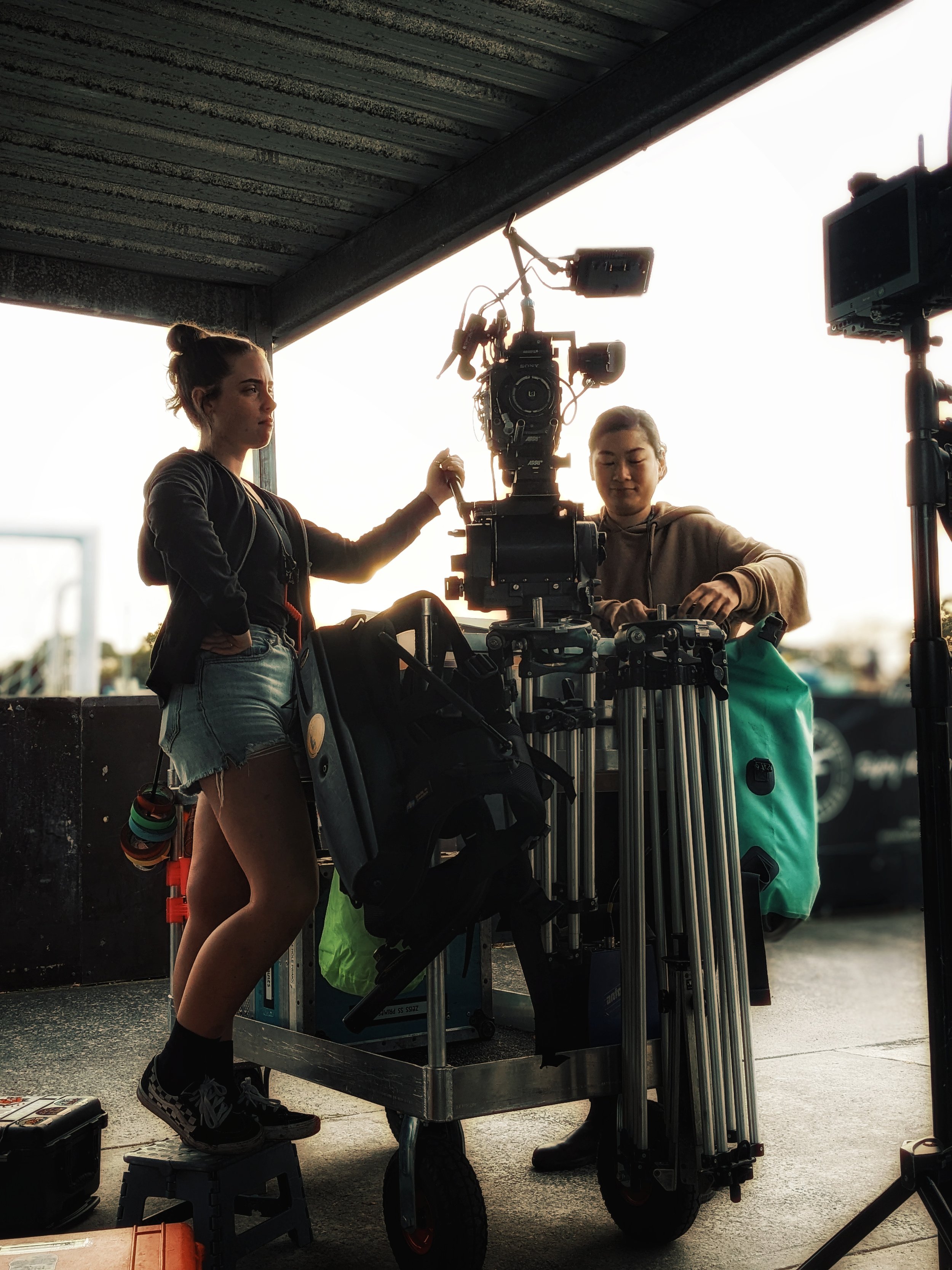 C-CAM 1st AC Molly Sutherland and 2nd AC Evelyn Wong | SERIES 'Year Of' in Marrickville, NSW 2022