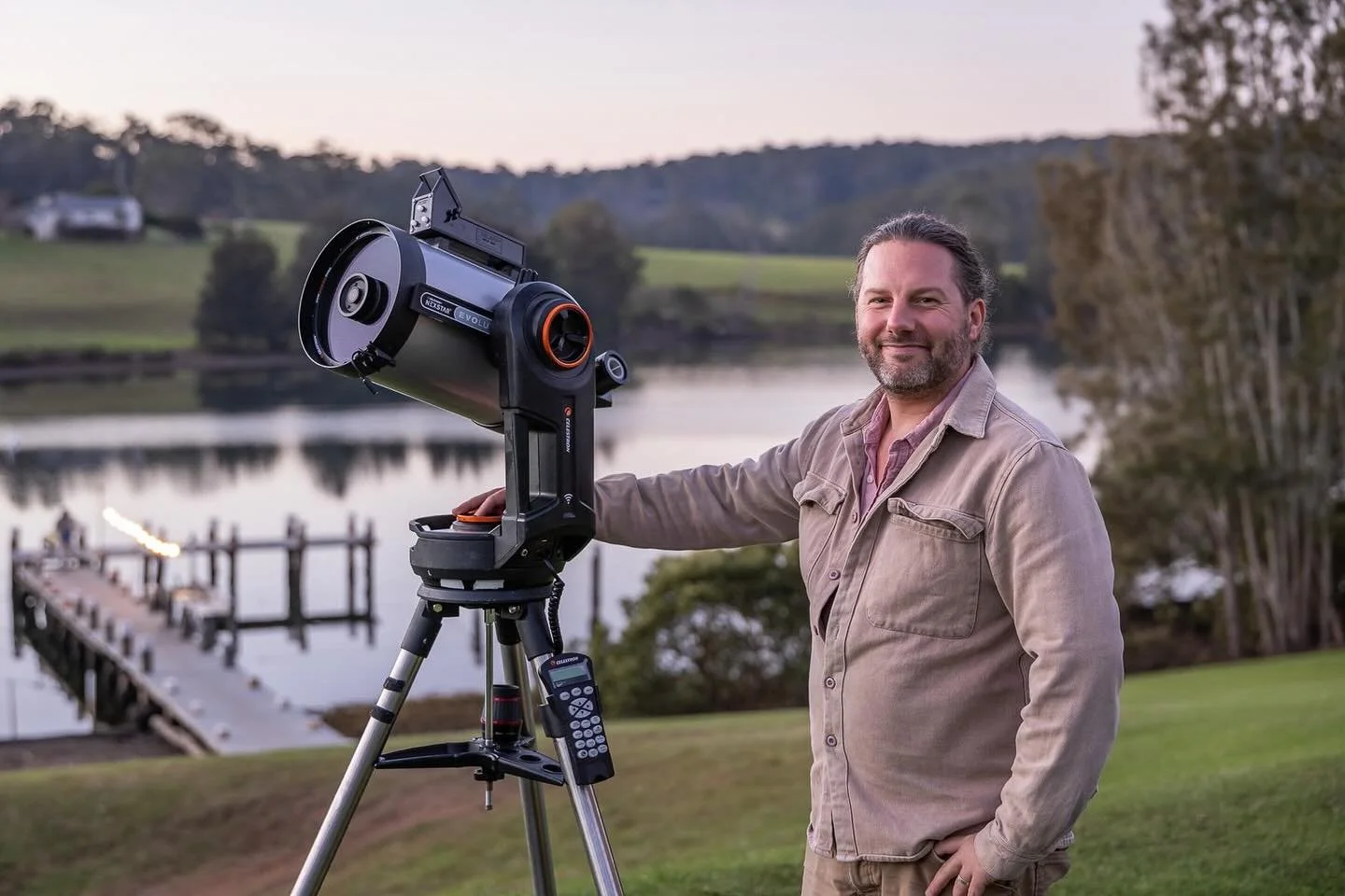If you&rsquo;ve met our co-founder Dimitri Douchin or joined one of his stargazing tours, you&rsquo;ll know his passion is absolutely infectious. 

He&rsquo;s been nominated for the French-Australian Excellence Award in Entertainment &amp; Culture 🎉