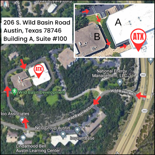 Directions to Golf Lessons in Austin Texas