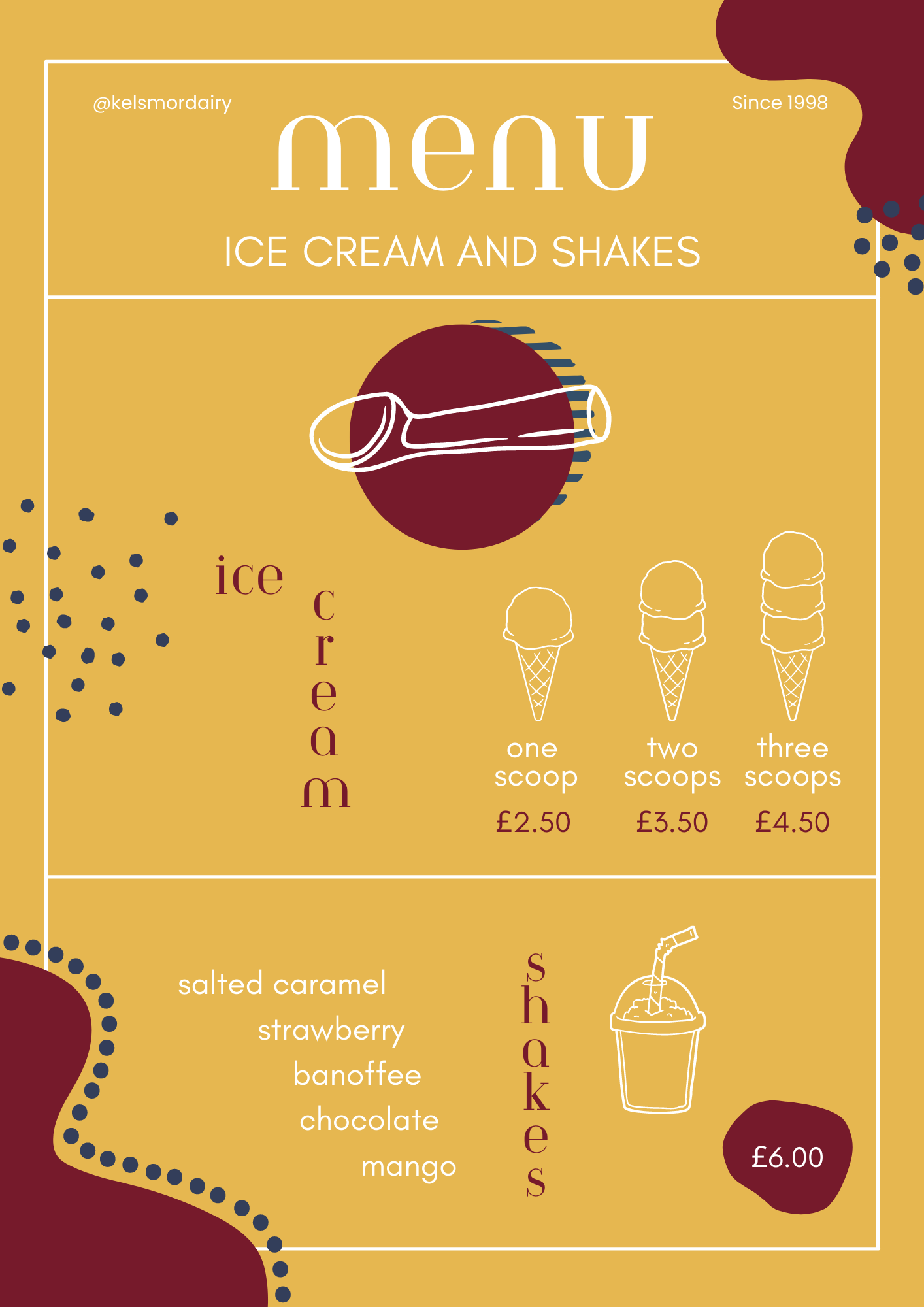 Kelsmor Dairy Ice Cream — Megan Griffiths