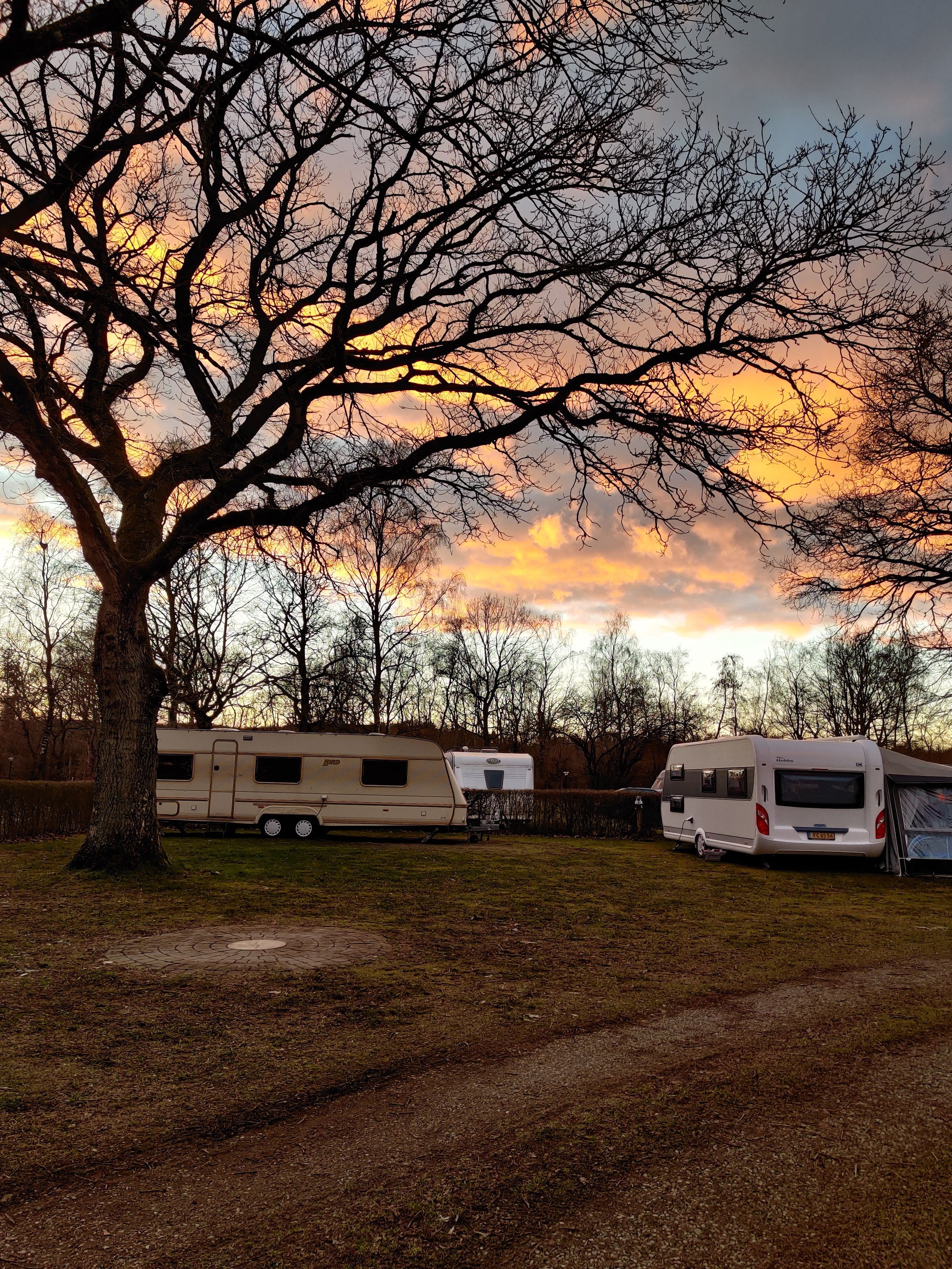 Einde van het zomerseizoen in de tv-kamer.