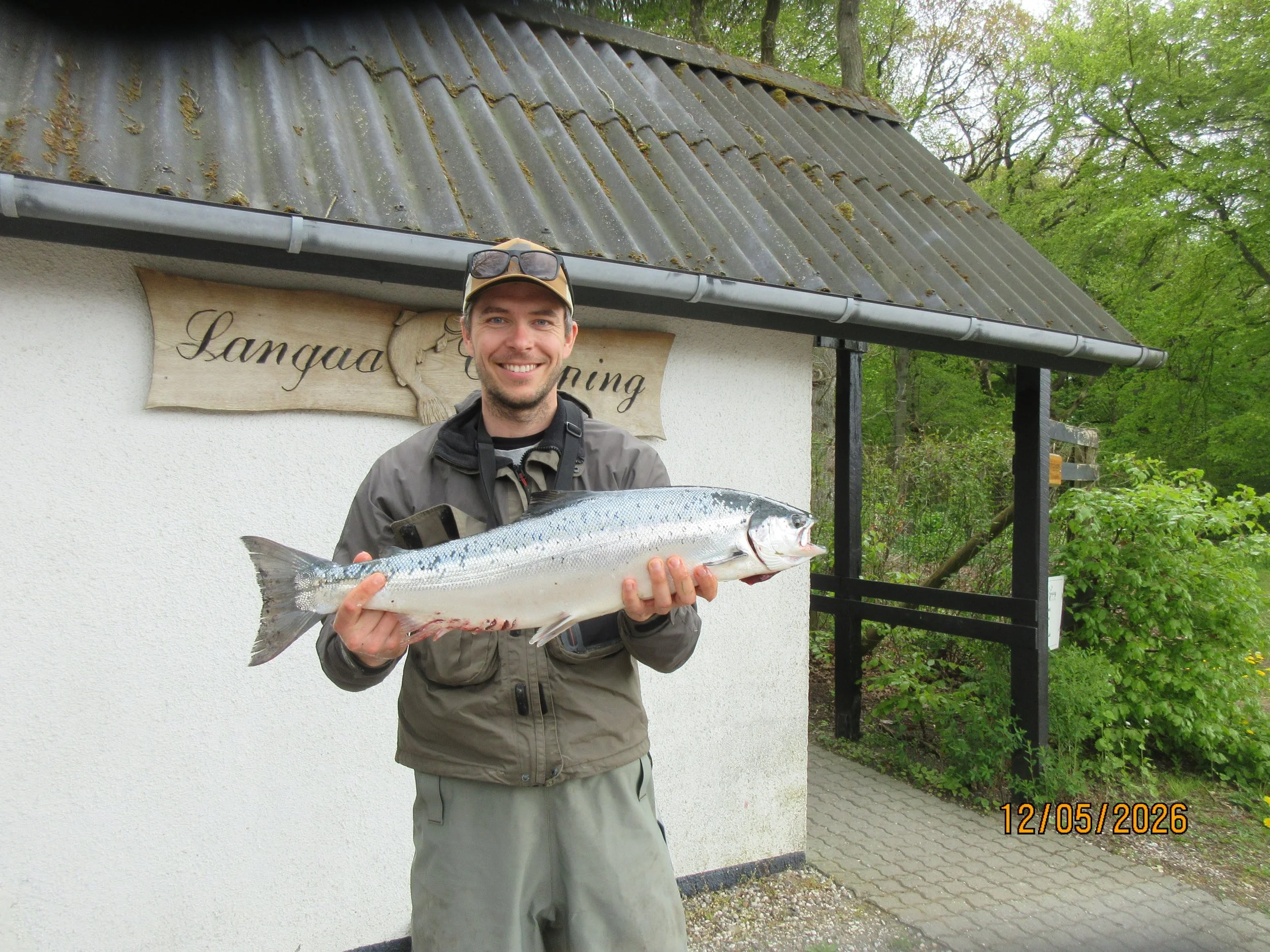 12.05.26 - Jonas Basse laks på spinner i gul zone. 
3,85 kg og 75 cm.