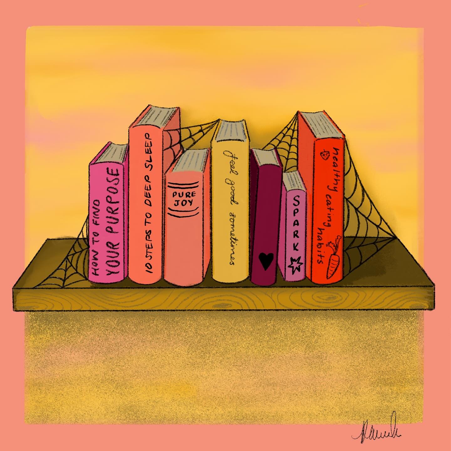 Day 22 of @peachtober : Web 

The healing journey is going great, thanks for asking. 

@furrylittlepeach @peachtober 

#peachtober25web #theselfdevelopmentisgoinggreat #digital #digitalart #digitaldrawing #drawing #art #artist #illustration  #artchal