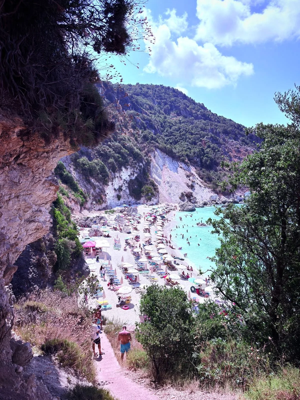 My favourite little beach. Agiofili. Photo by @mbergcol