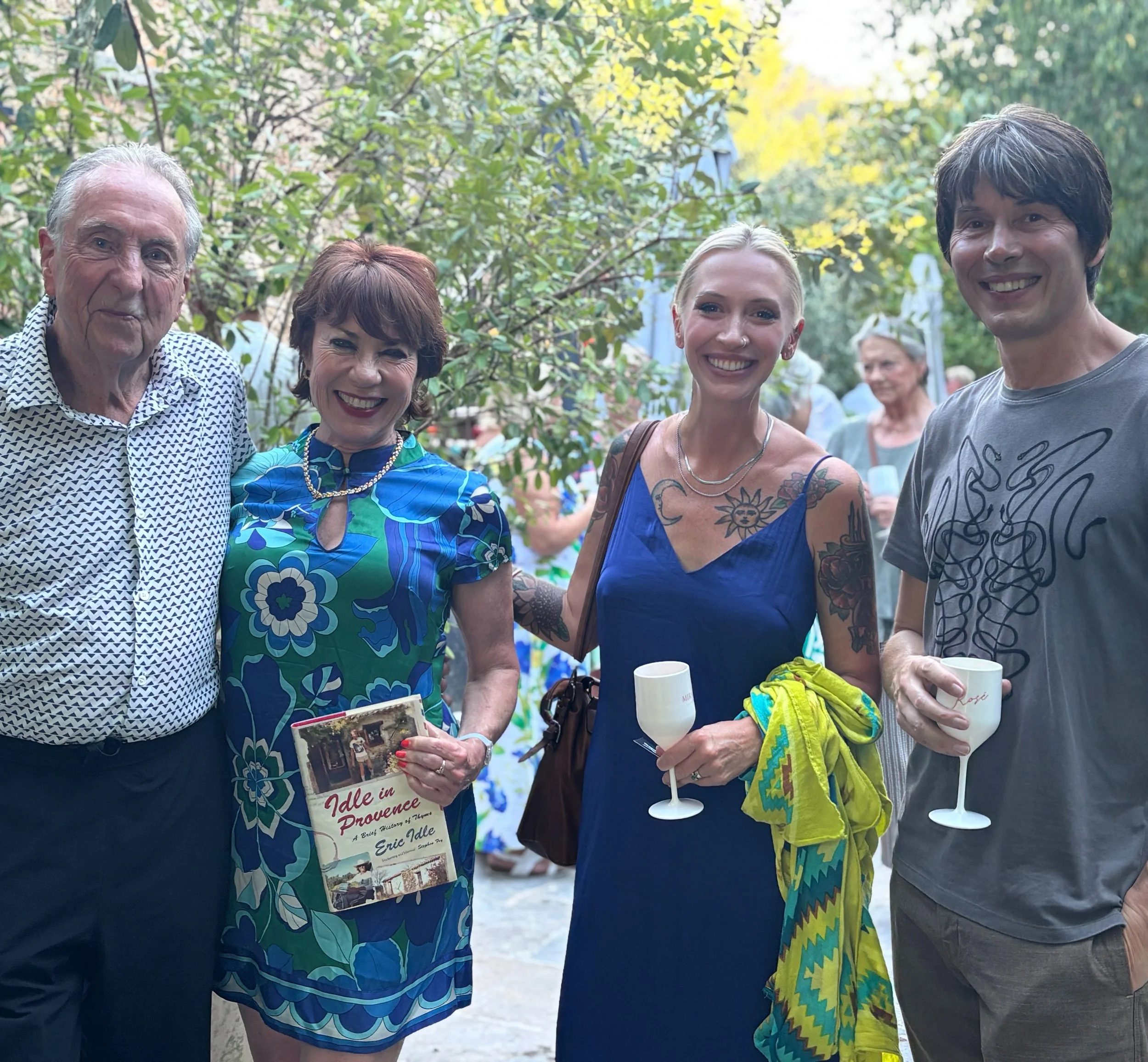 It&rsquo;s been a crazy few days but what a lovely weekend was had by all. @realericidle is a complete gem, as expected - and his book launch at @loucalen was just such a happy event. Thanks to everyone who came. Special mention to @kathy.lette for b