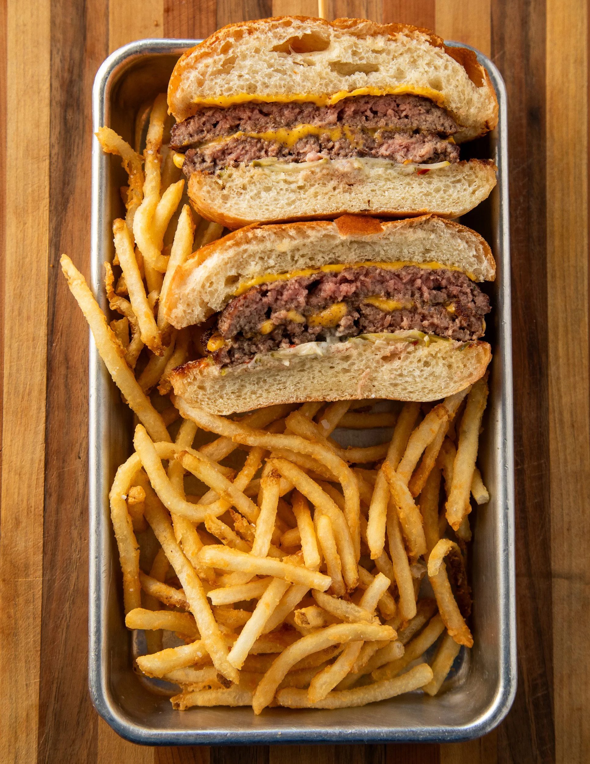 Cheeseburger Cross-Section