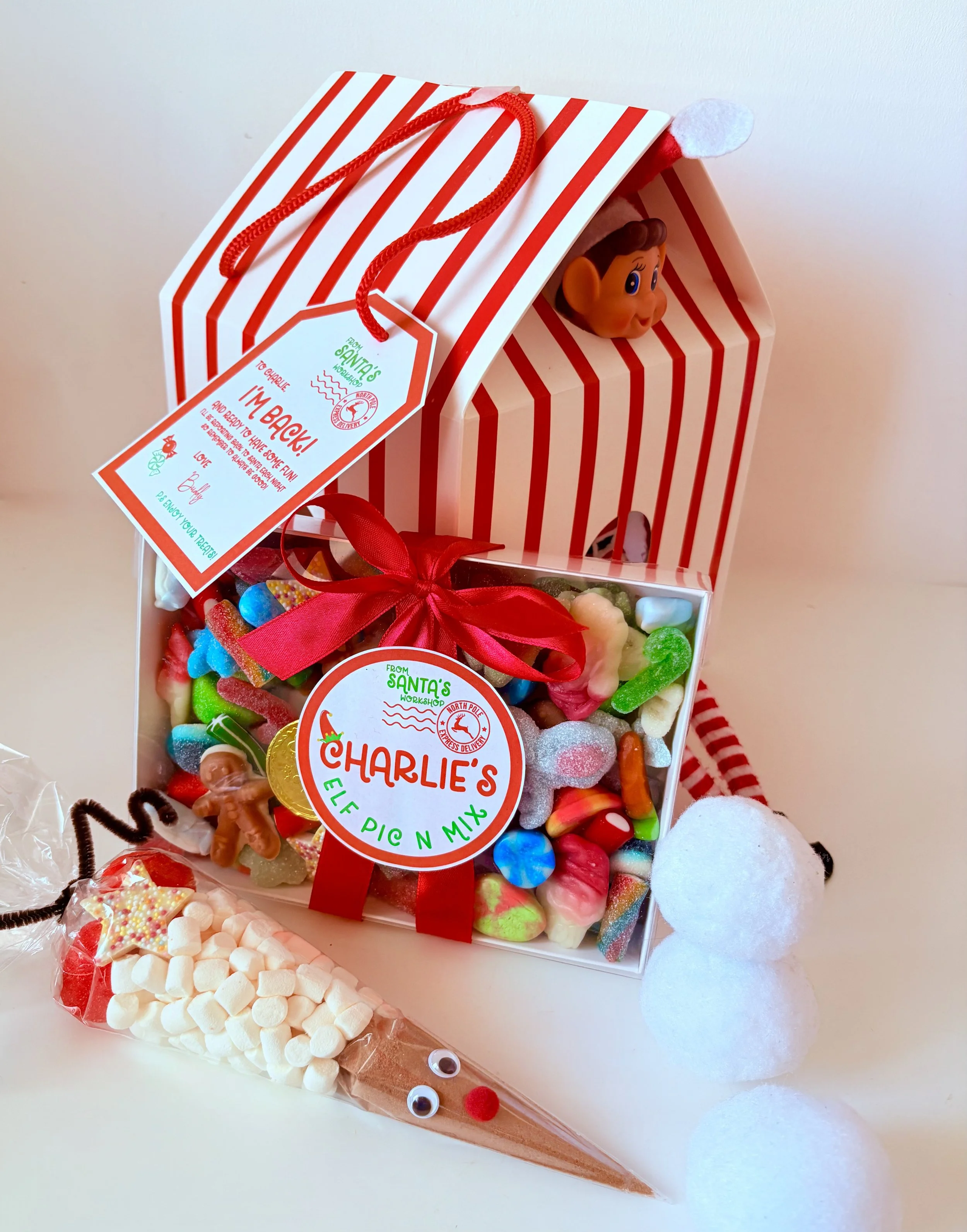 Personalised Elf Arrival House