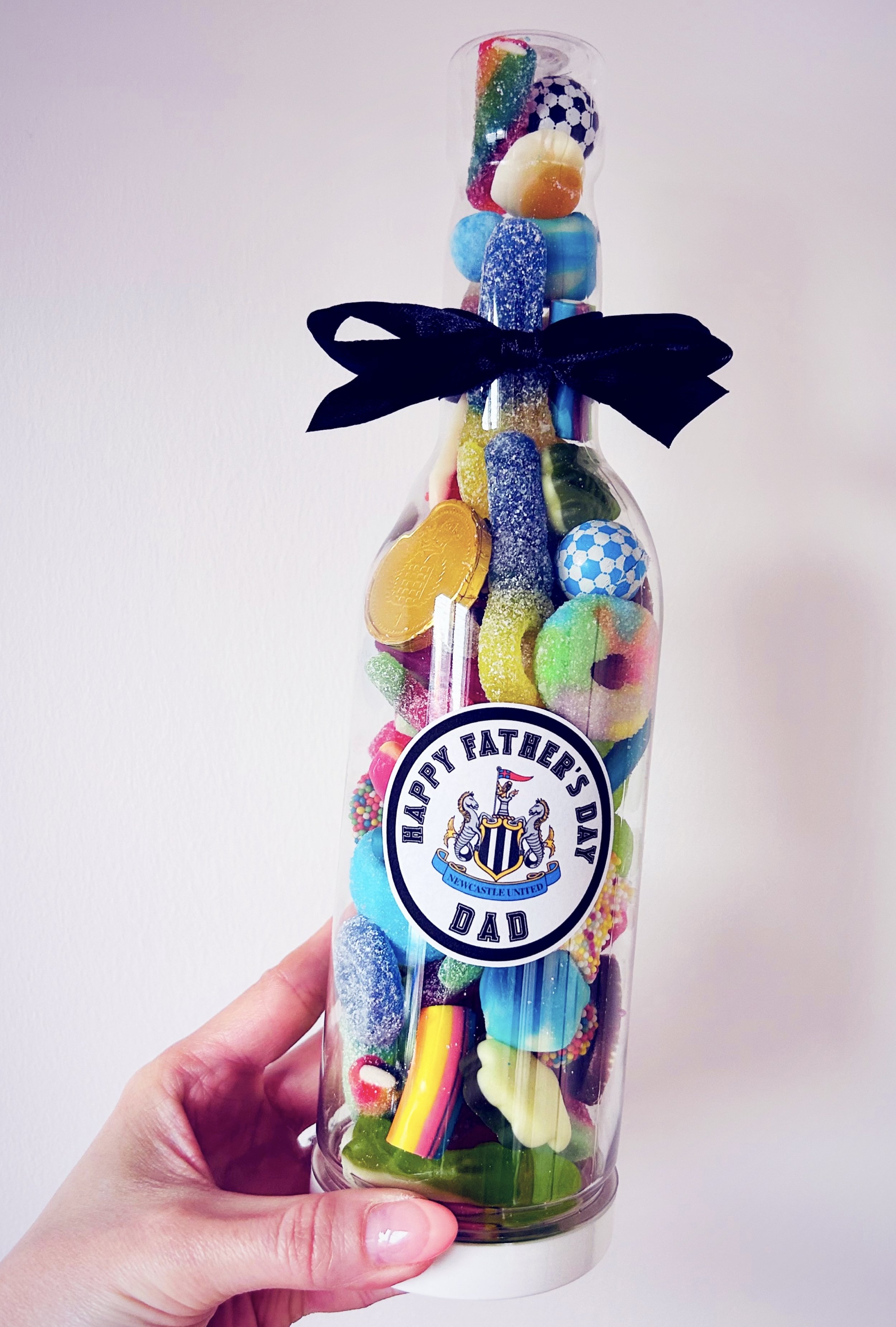 Football Themed Pick n Mix Beer Bottle