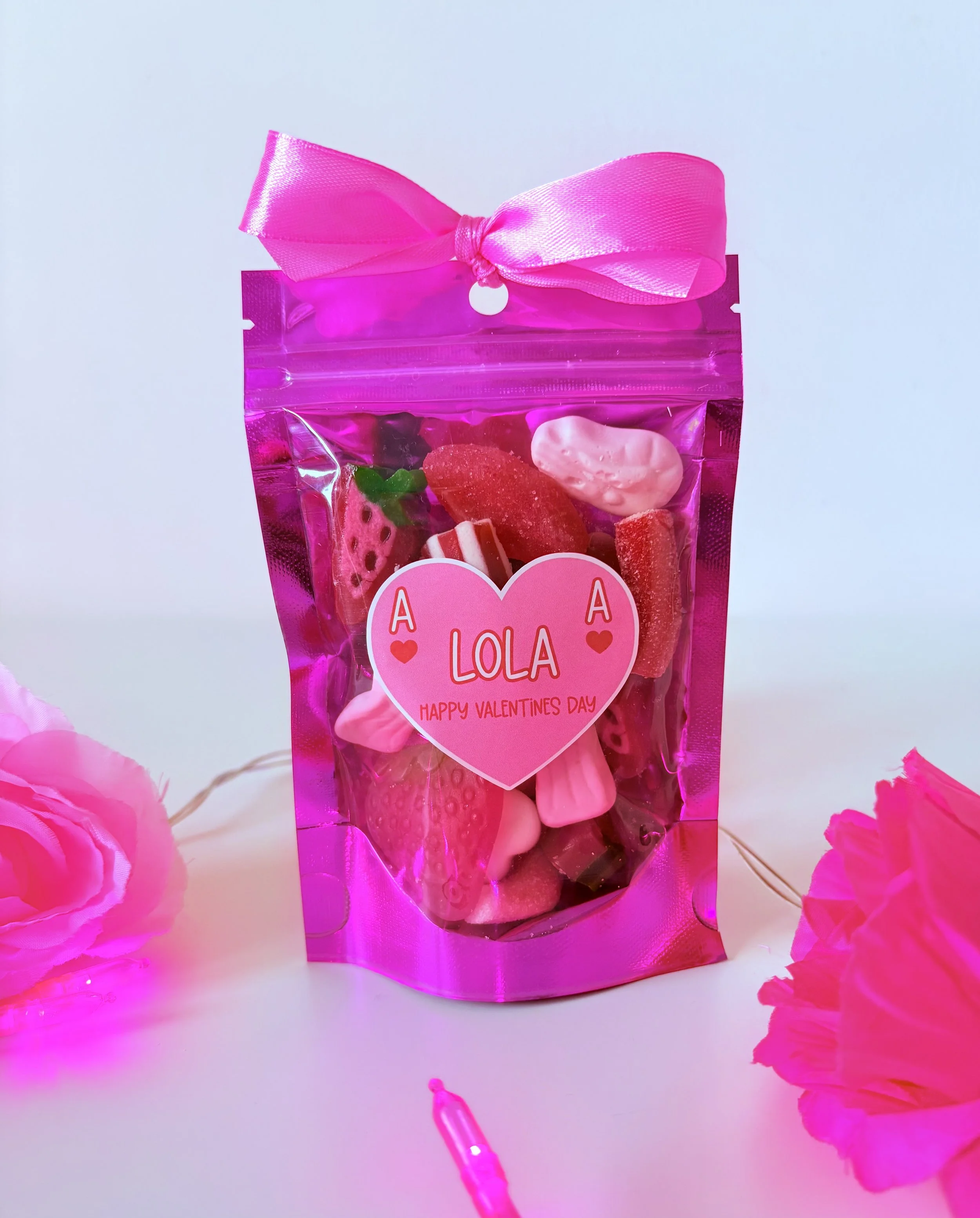 Personalised Valentines Sweetie Pouch