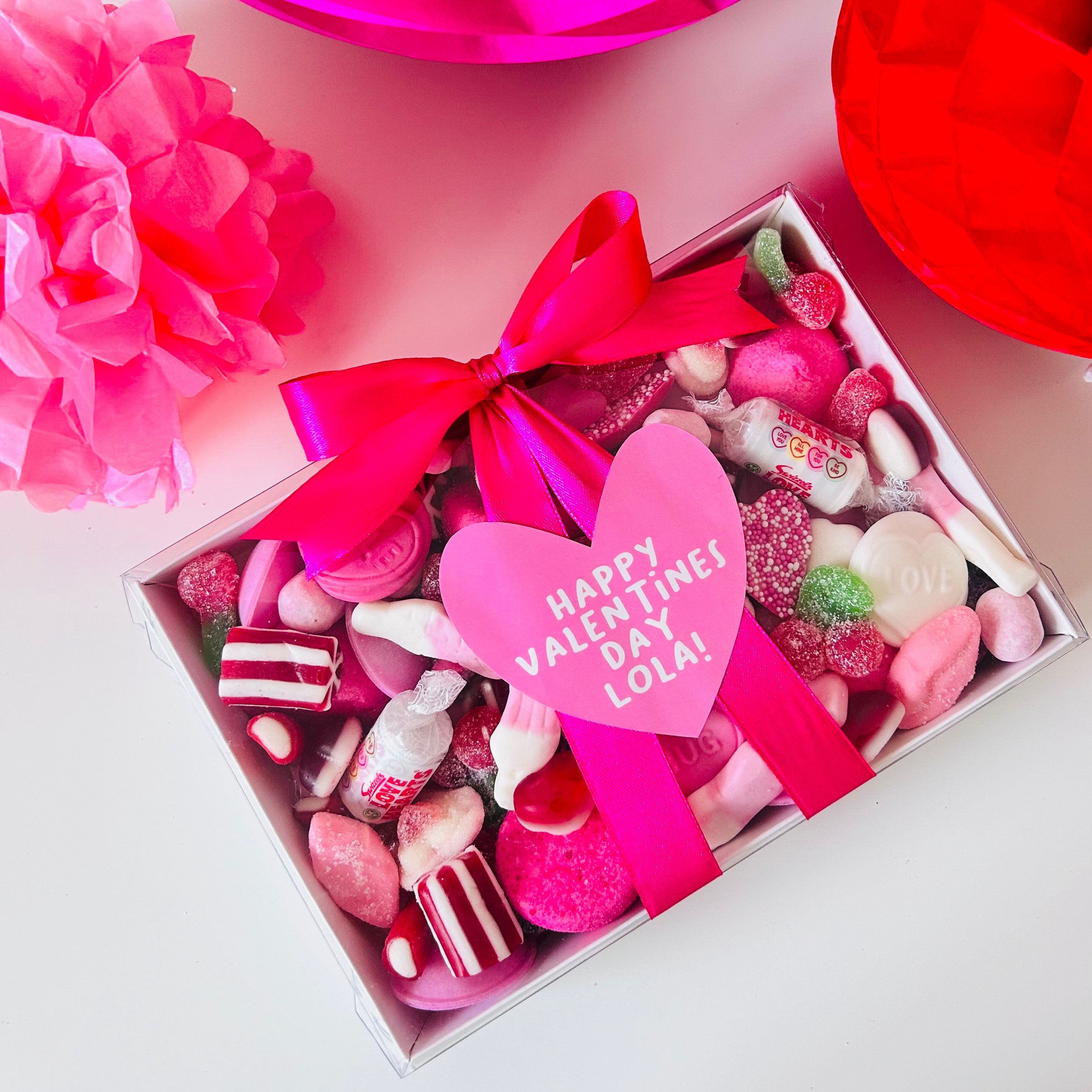 Personalised Valentine's Pick ‘n’ Mix Sweetie Box