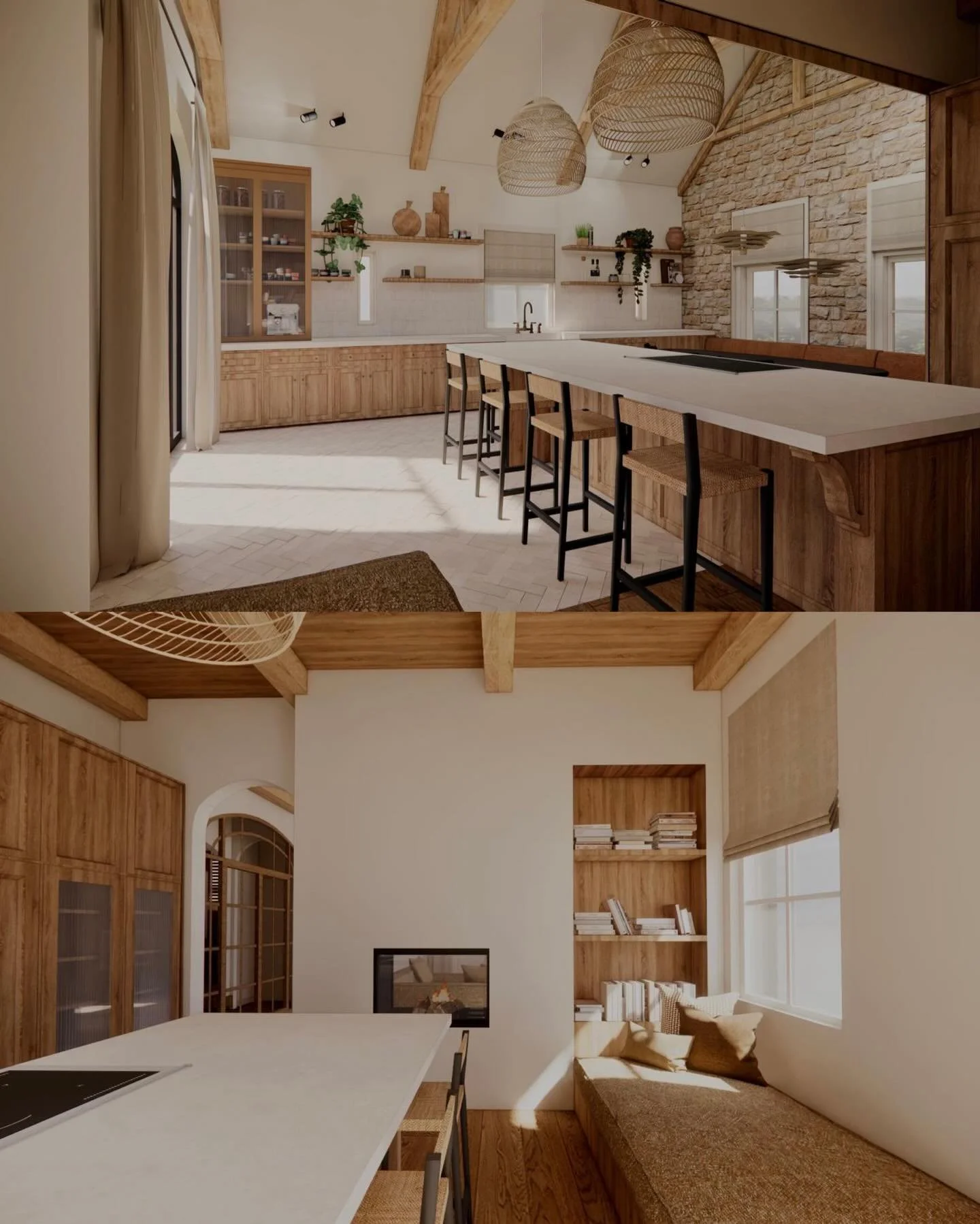 NIEUW: Project Lieke - Landelijk wonen, vertaald naar nu. ✨

Aardse materialen brengen het huis in ere, terwijl de leefkeuken het kloppend hart vormt van de woning. Een plek om samen te komen, te koken, te leven.

Het ontwerp beweegt mee met de bewon