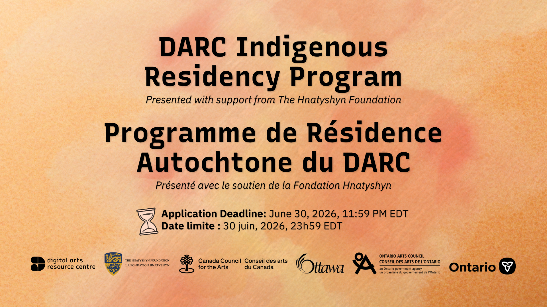 Appel à candidatures : La Résidence autochtone du DARC de 2026