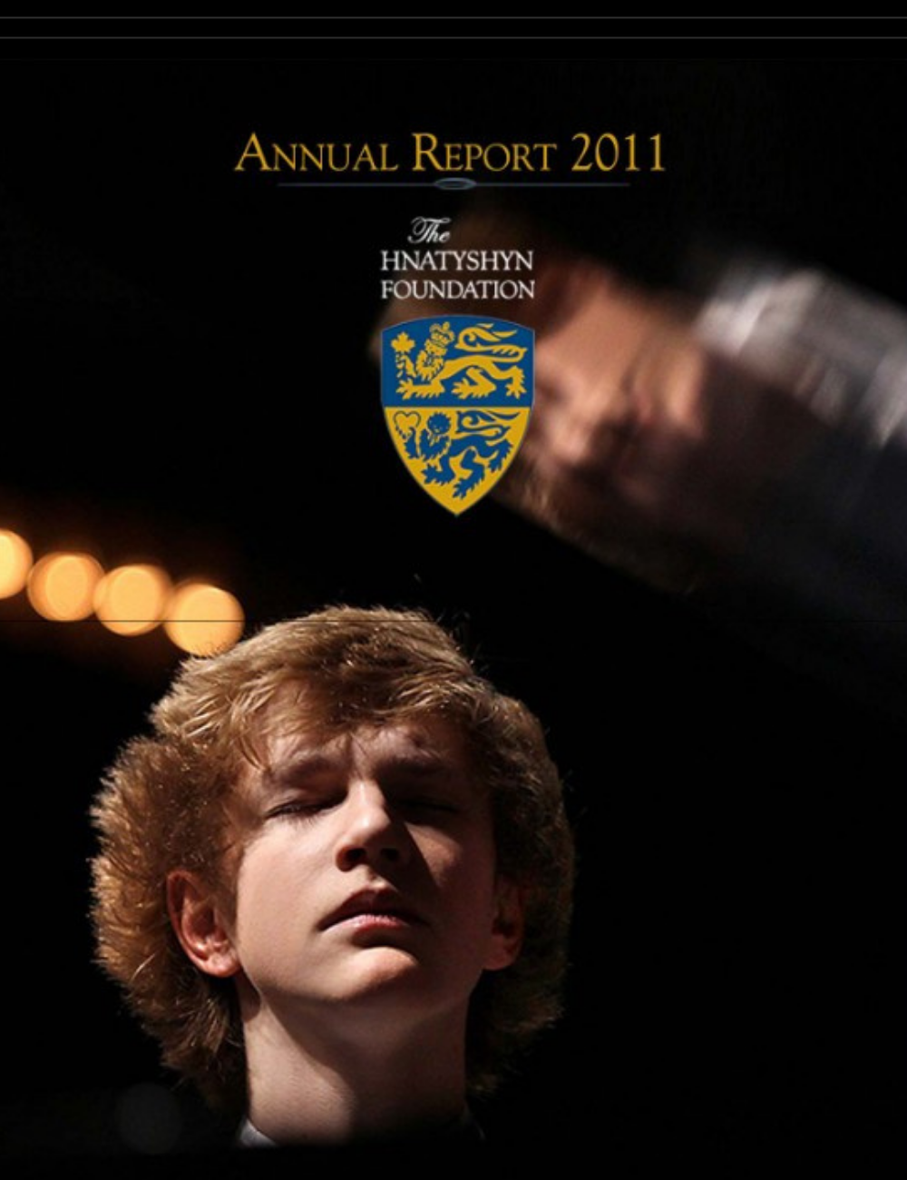 Cover of the 2011 annual report of The Hnatyshyn Foundation