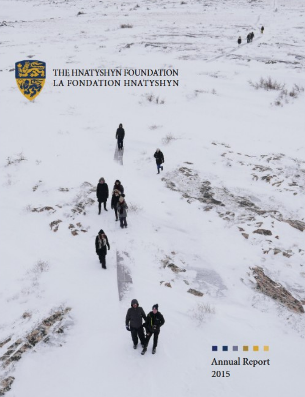 Hnatyshyn Foundation 2015 annual report cover